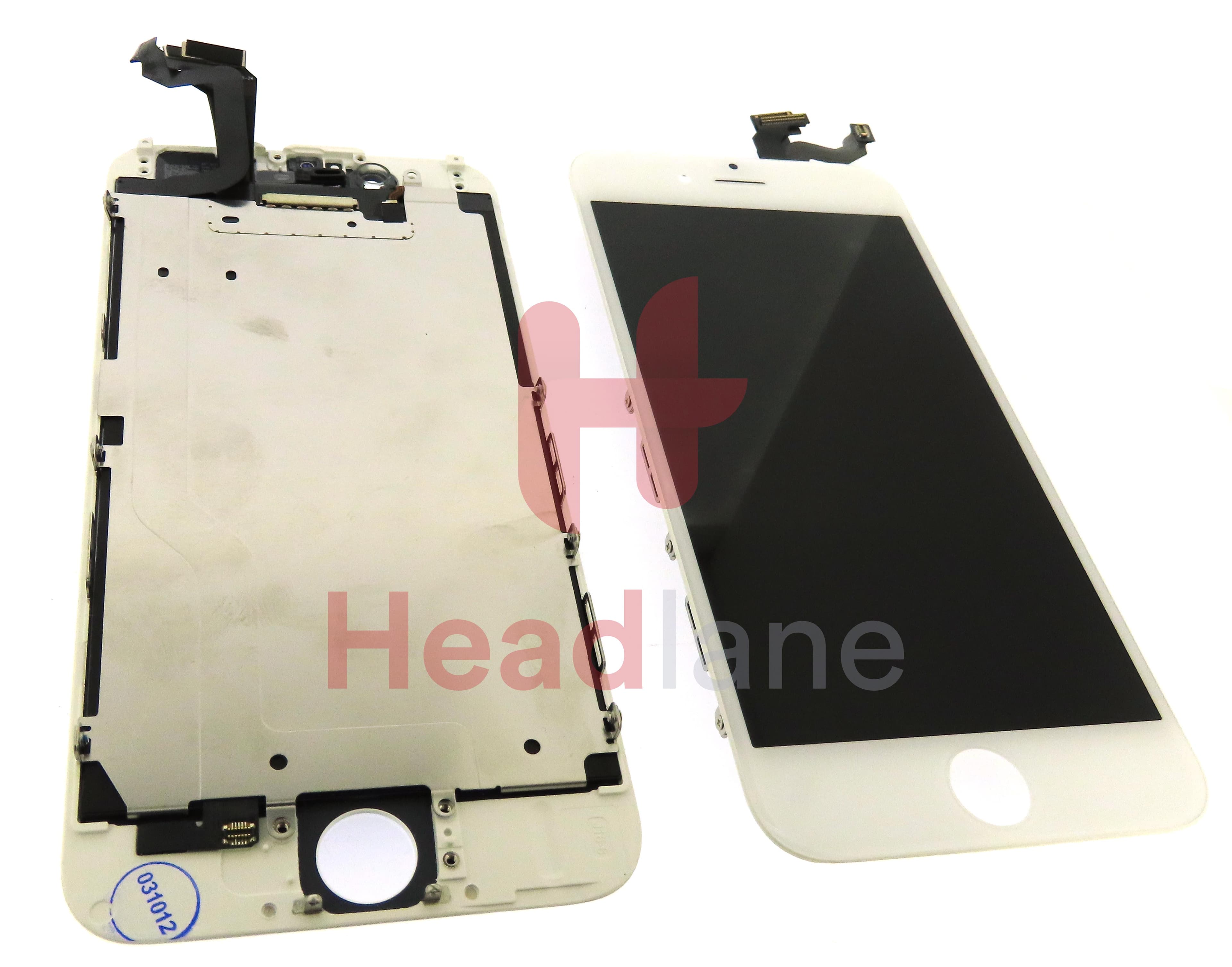Apple iPhone 6 LCD Display / Screen (FOG) - White (ZY) - view 2