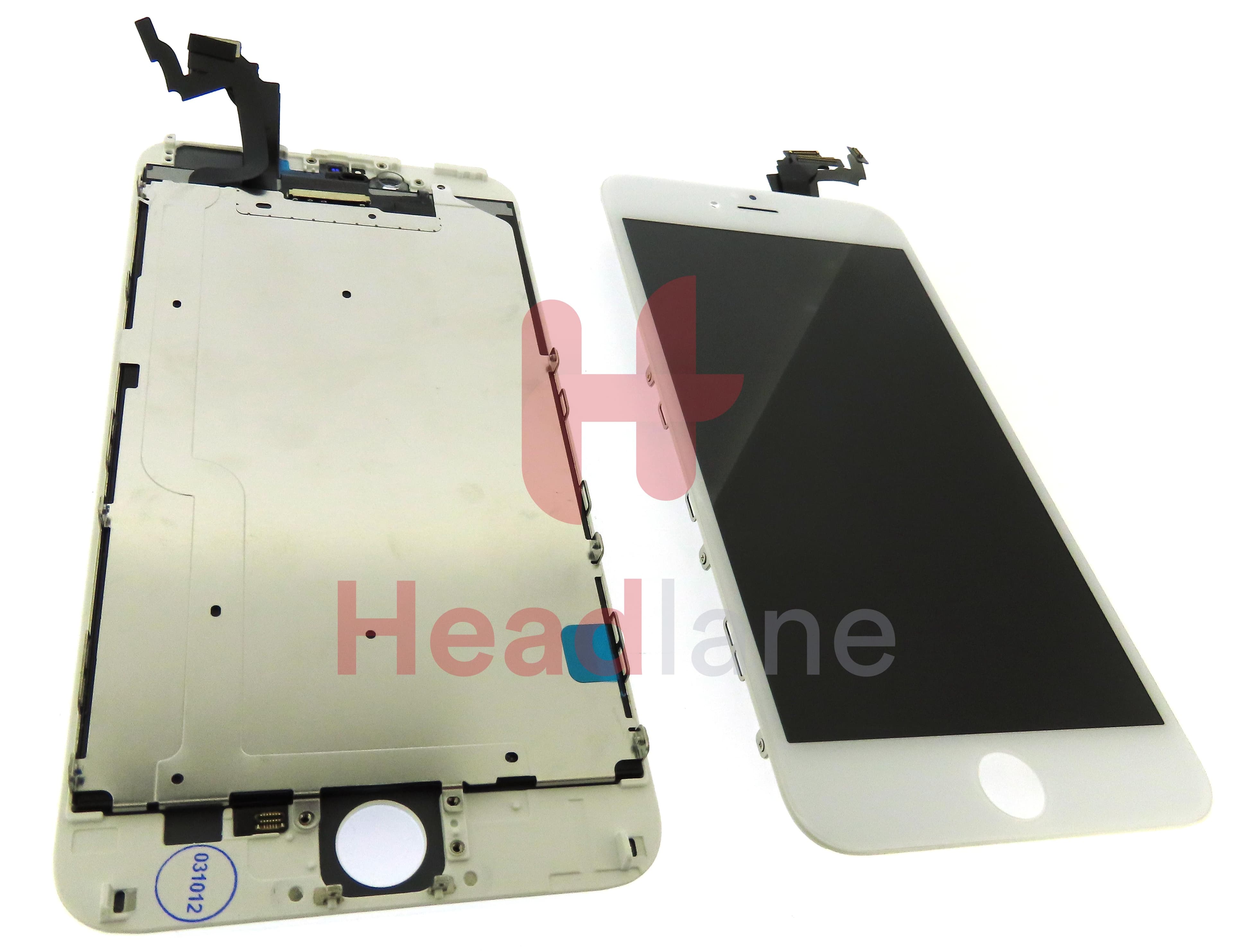 Apple iPhone 6 Plus LCD Display / Screen (Vivid) - White (ZY) - view 2