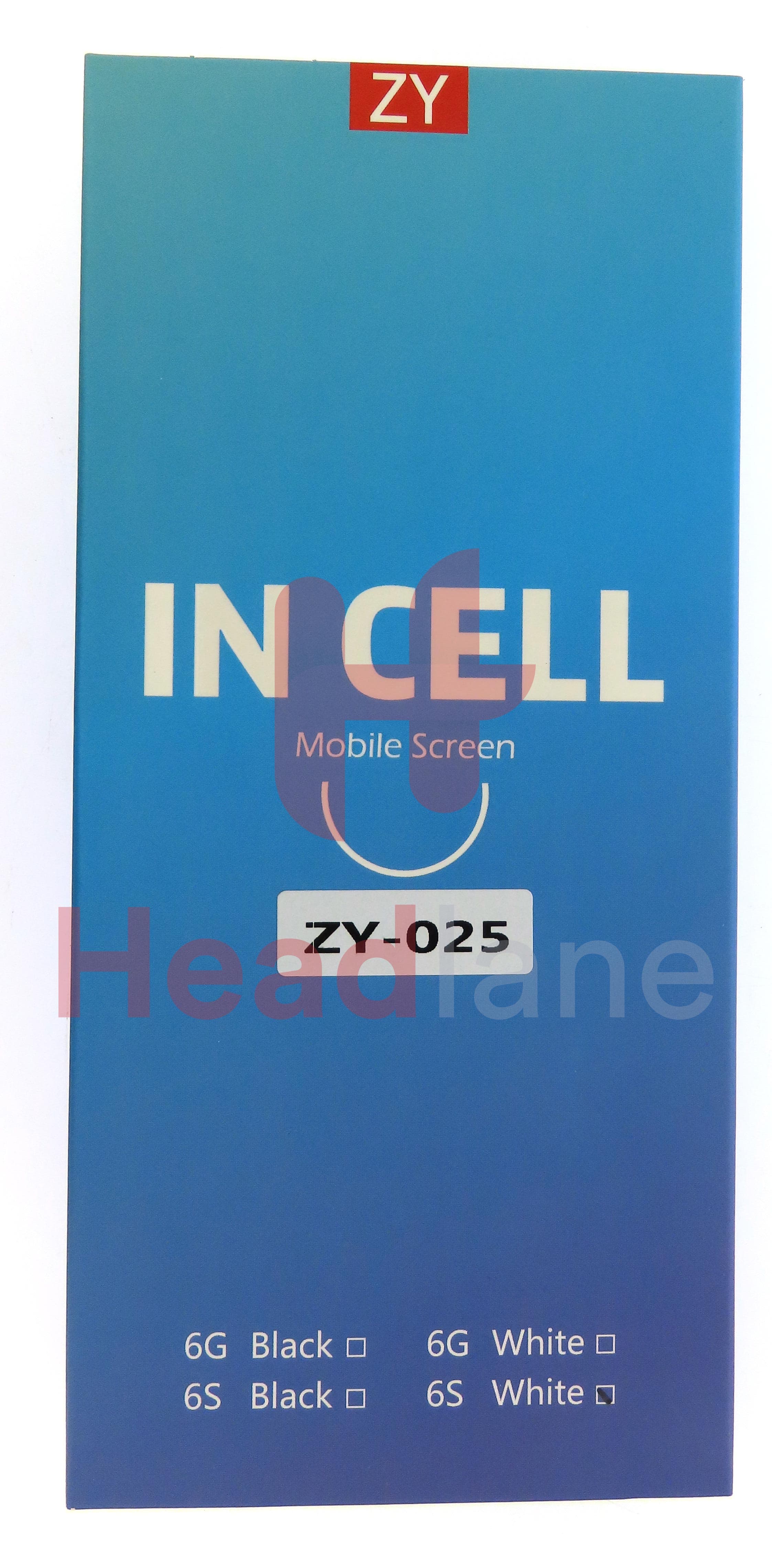 Apple iPhone 6S Incell LCD Display / Screen - White (ZY) - view 5