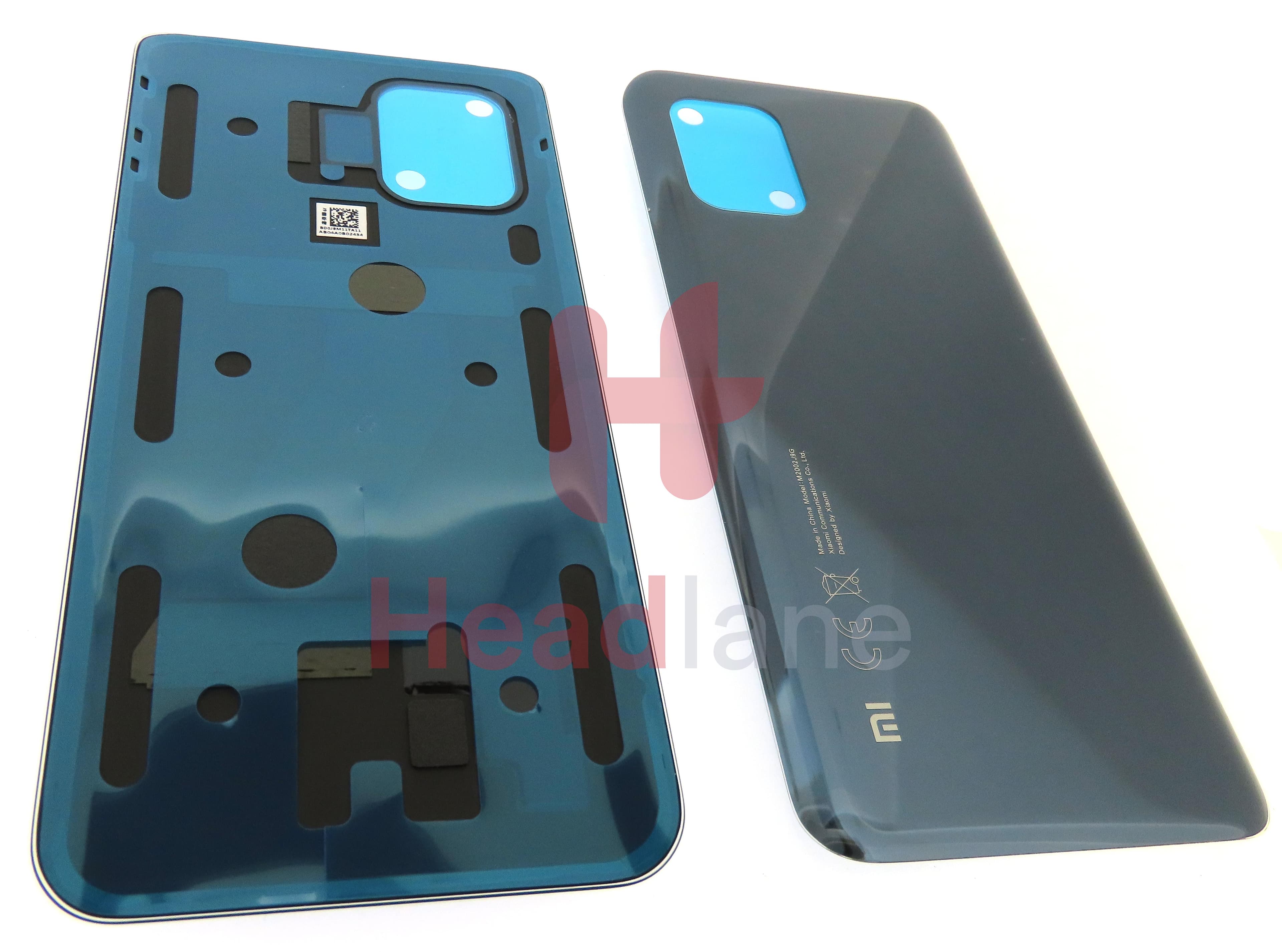 Xiaomi Mi 10 Lite 5G Back / Battery Cover - Tarnish / Black - view 2