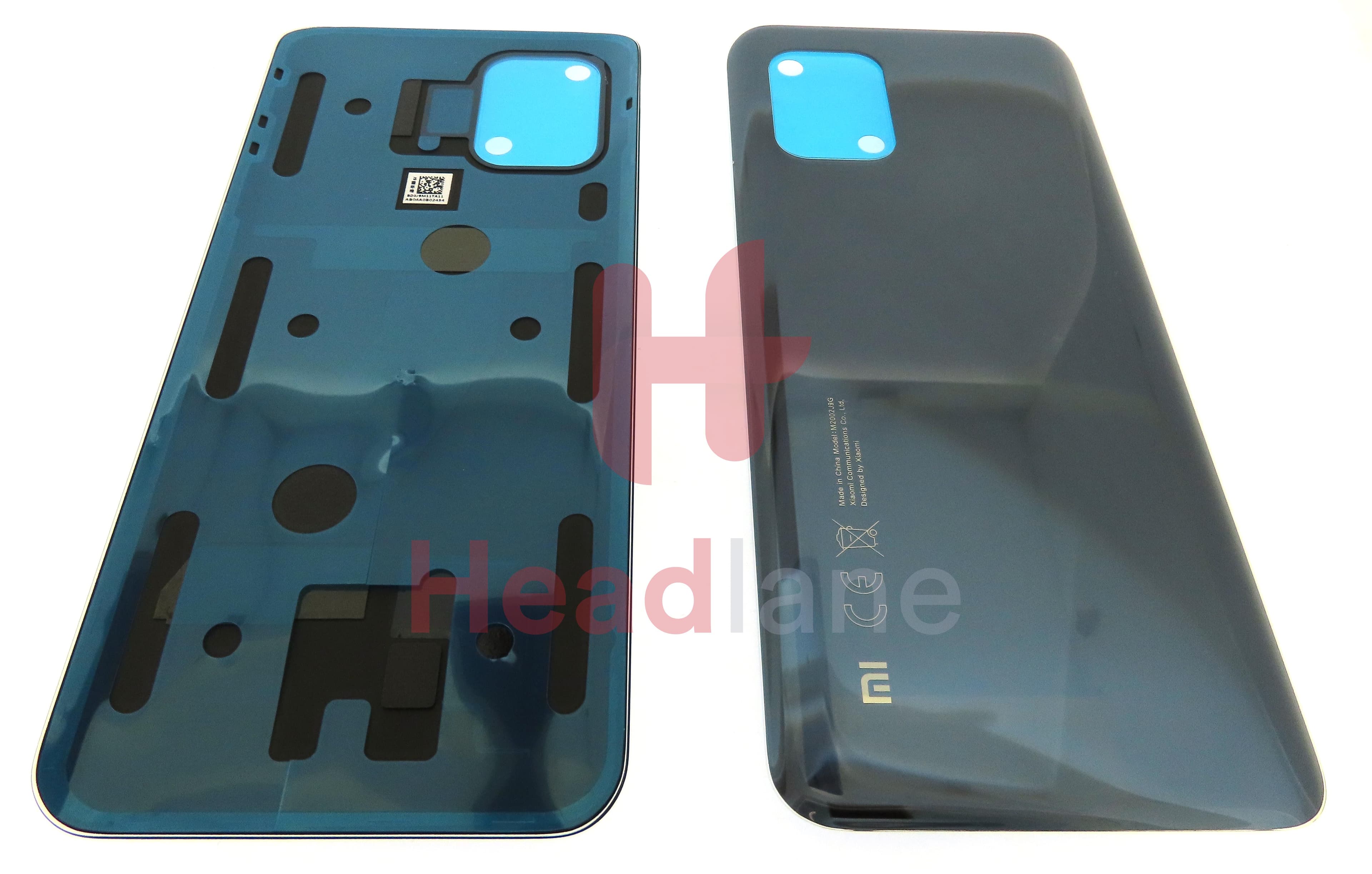 Xiaomi Mi 10 Lite 5G Back / Battery Cover - Tarnish / Black - view 3