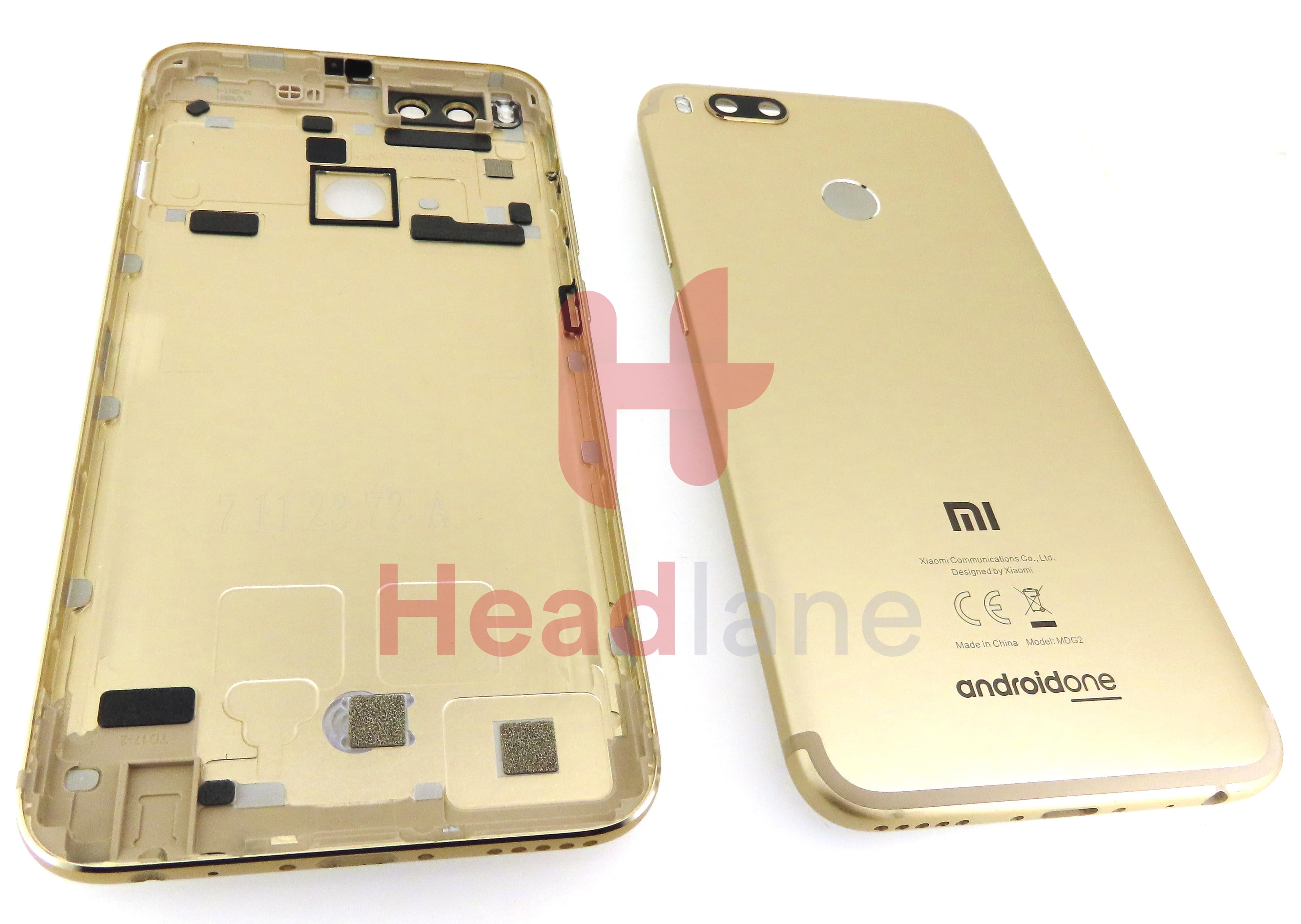 Xiaomi Mi A1 Back / Battery Cover - Gold - view 2