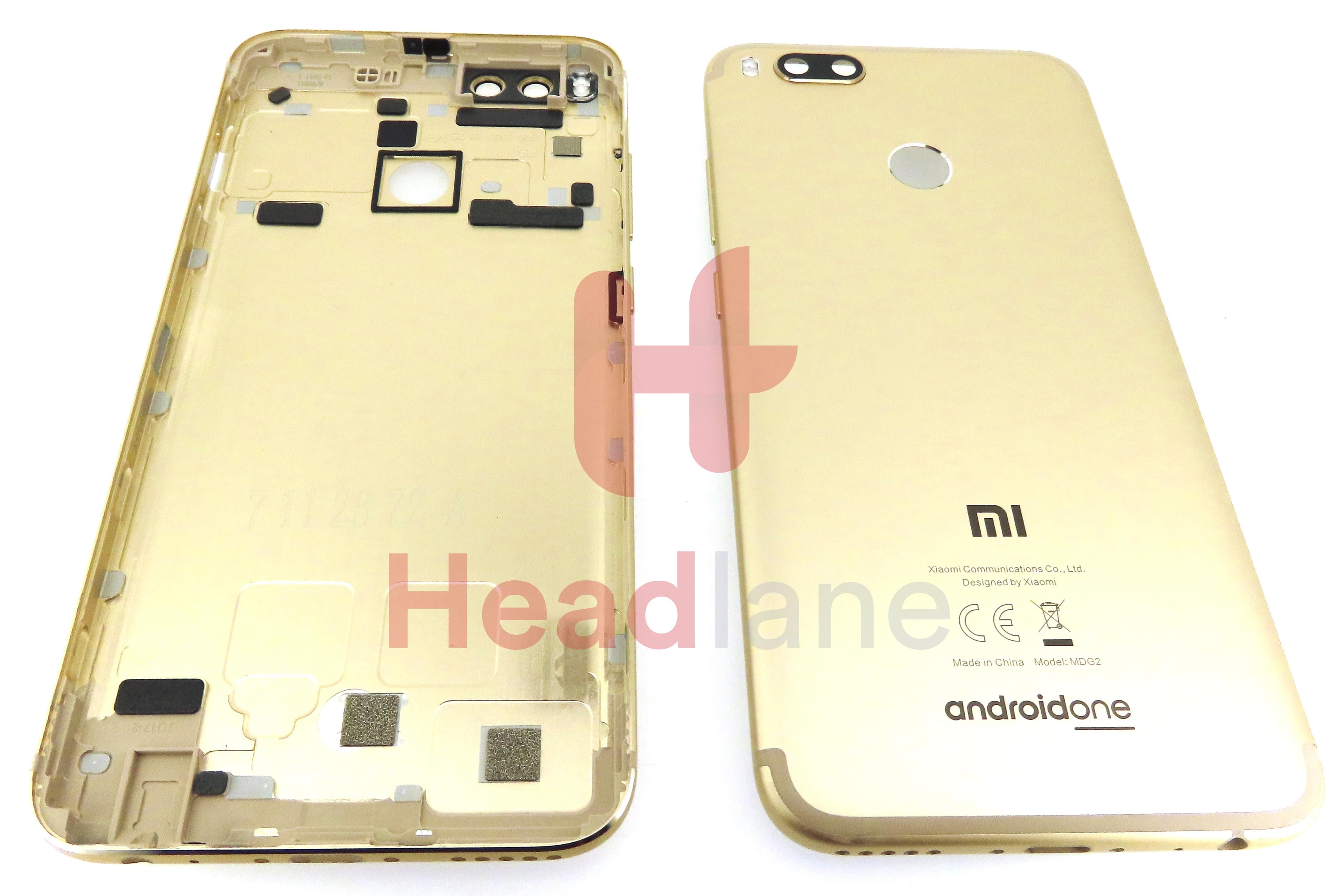 Xiaomi Mi A1 Back / Battery Cover - Gold - view 3