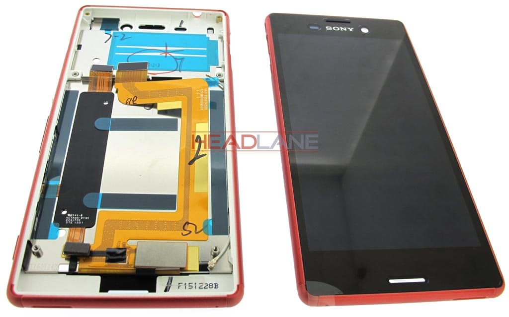 Sony E2313 / E2333 Xperia M4 Aqua Dual LCD Display / Screen + Touch - Coral - view 2