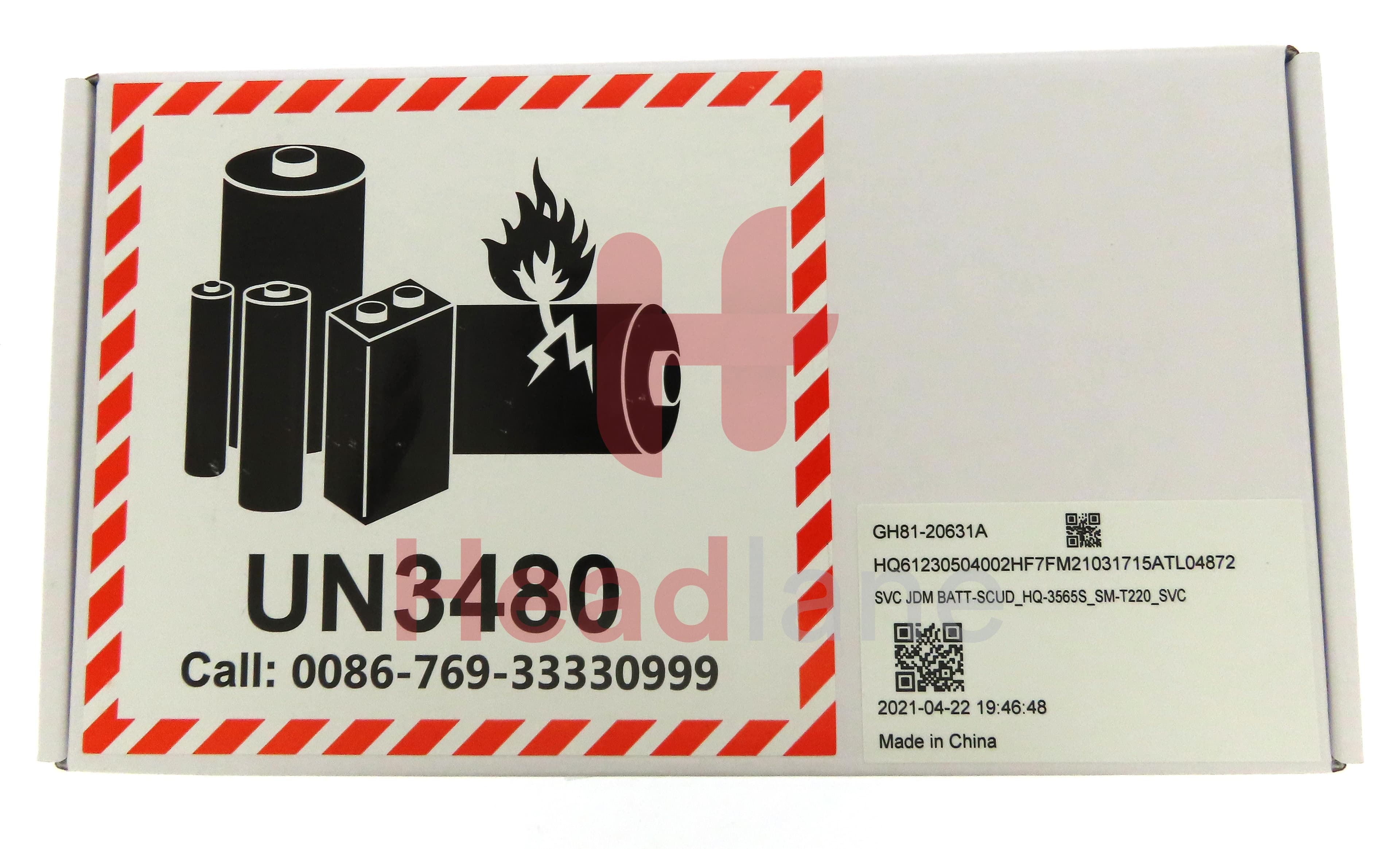 Samsung SM-T220 SM-T225 Galaxy Tab A7 Lite HQ-3565S Internal Battery - view 3