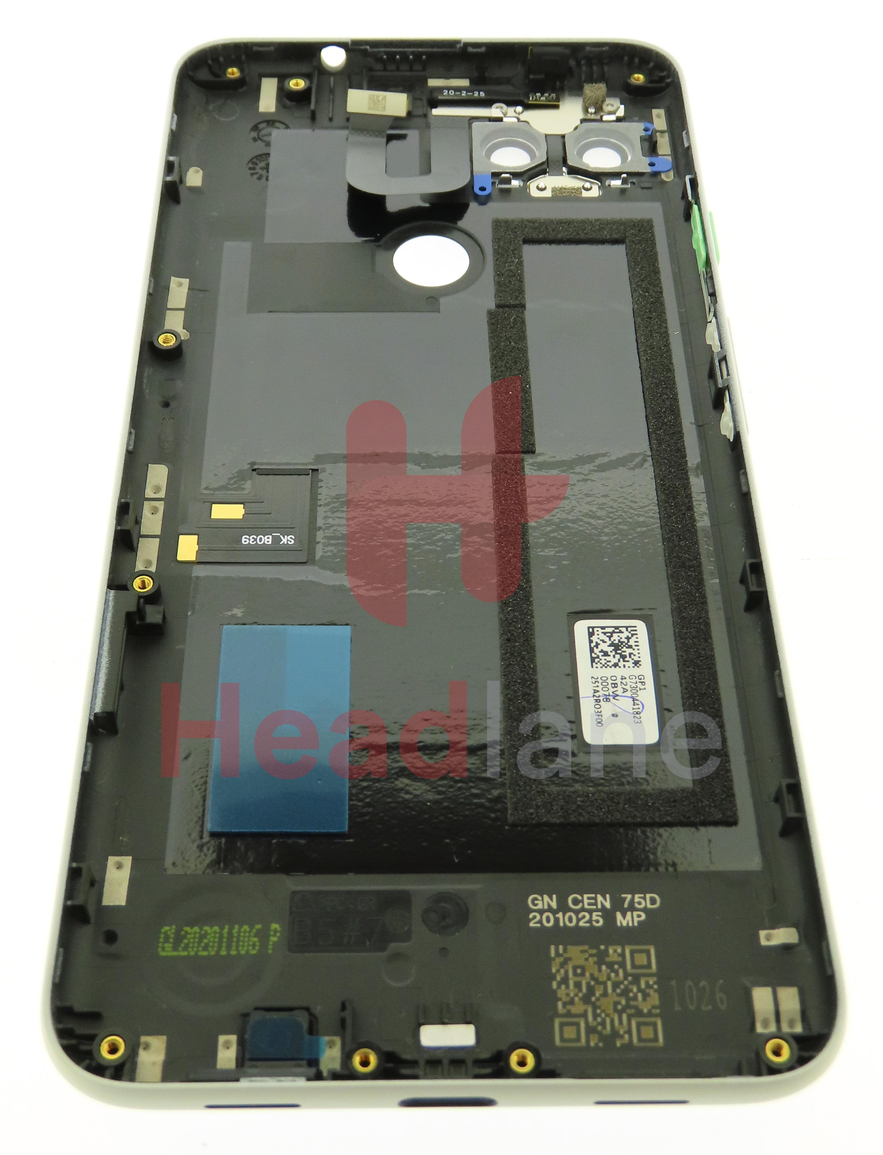 Google Pixel 4A 5G Back / Battery Cover - White - view 3