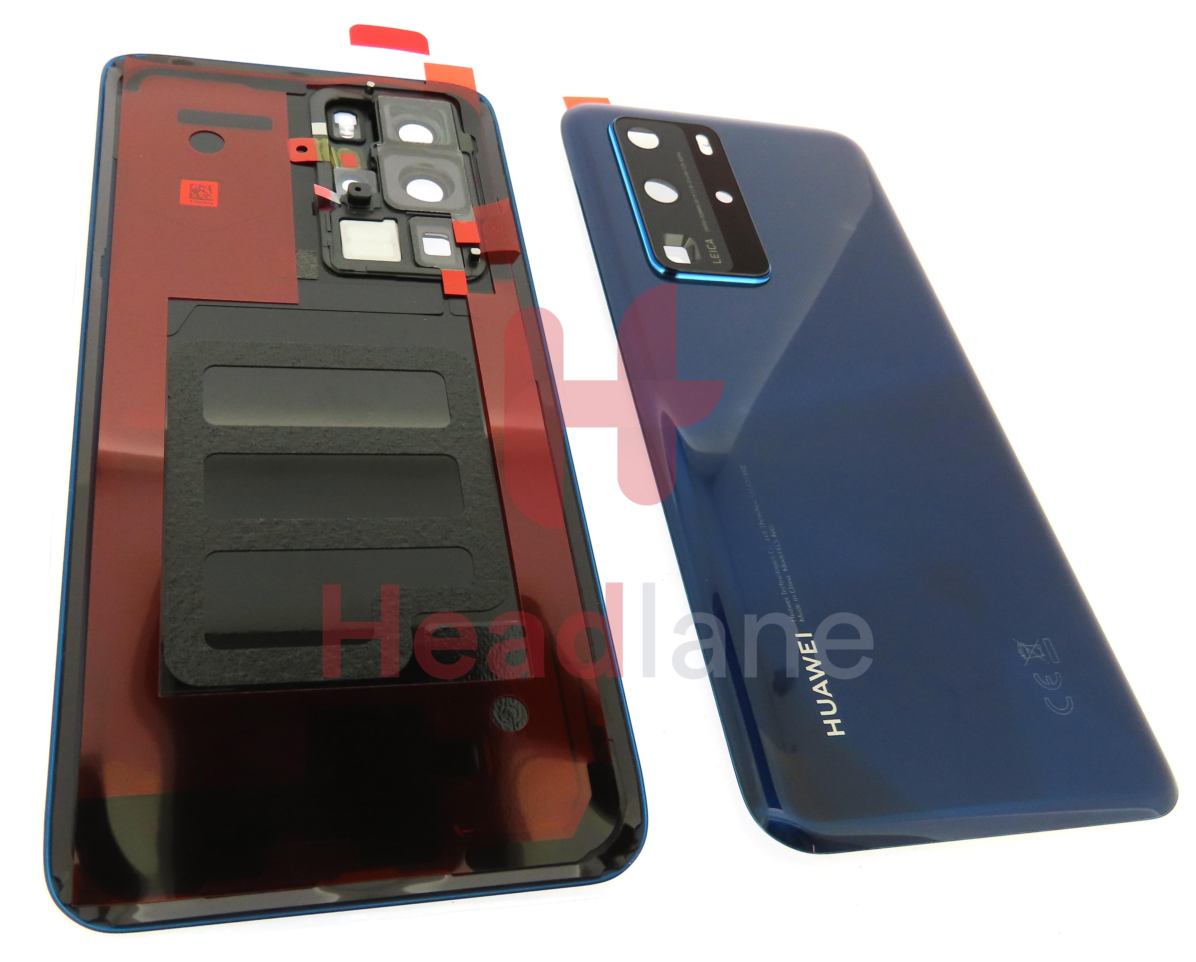 Huawei P40 Pro Back / Battery Cover - Deep Sea Blue - view 3