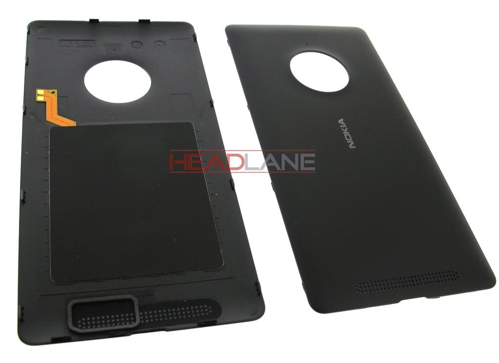 Microsoft Lumia 830 Battery Cover - Black - view 2
