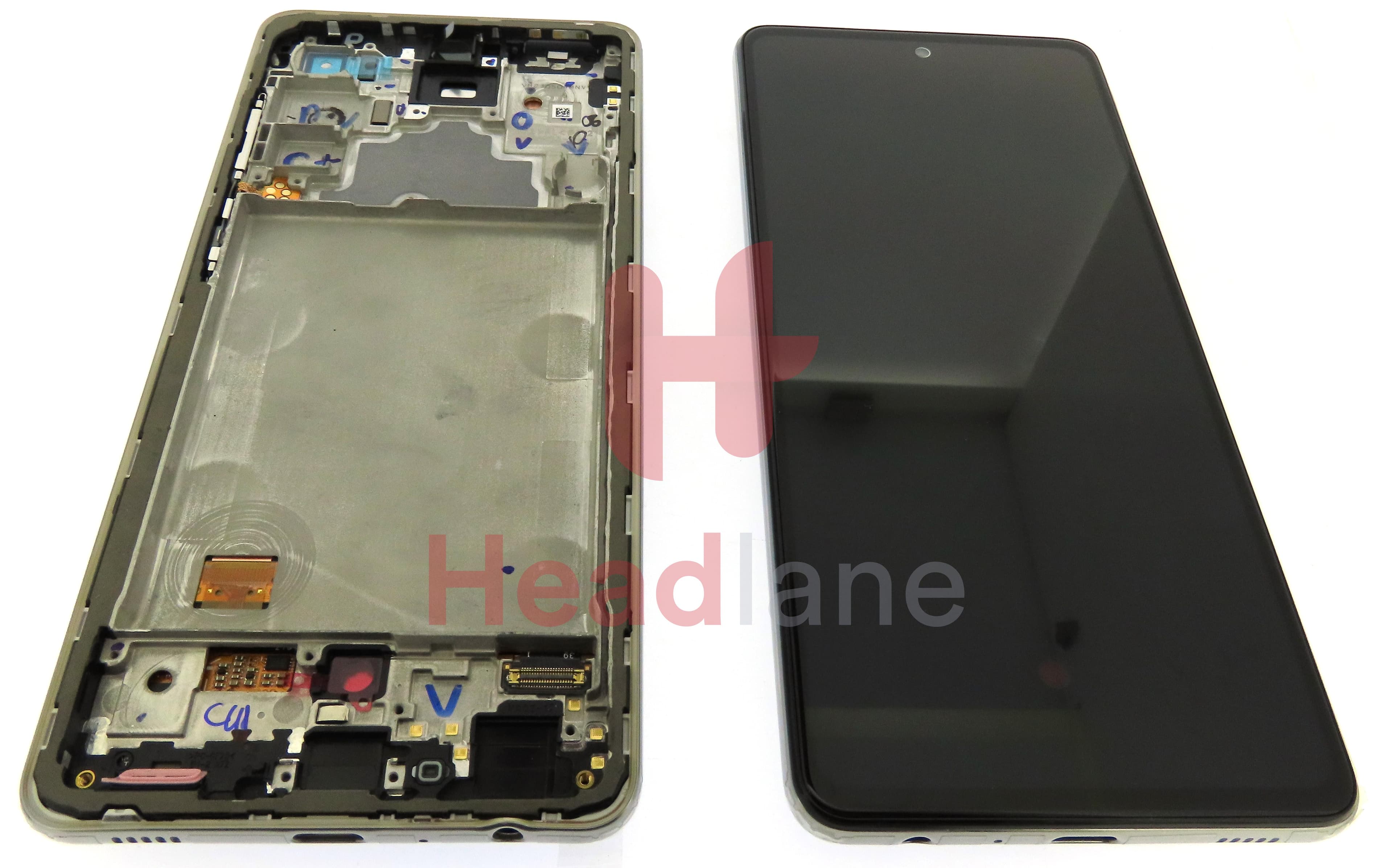 Samsung SM-A725 Galaxy A72 4G LCD Display / Screen + Touch - White - view 3