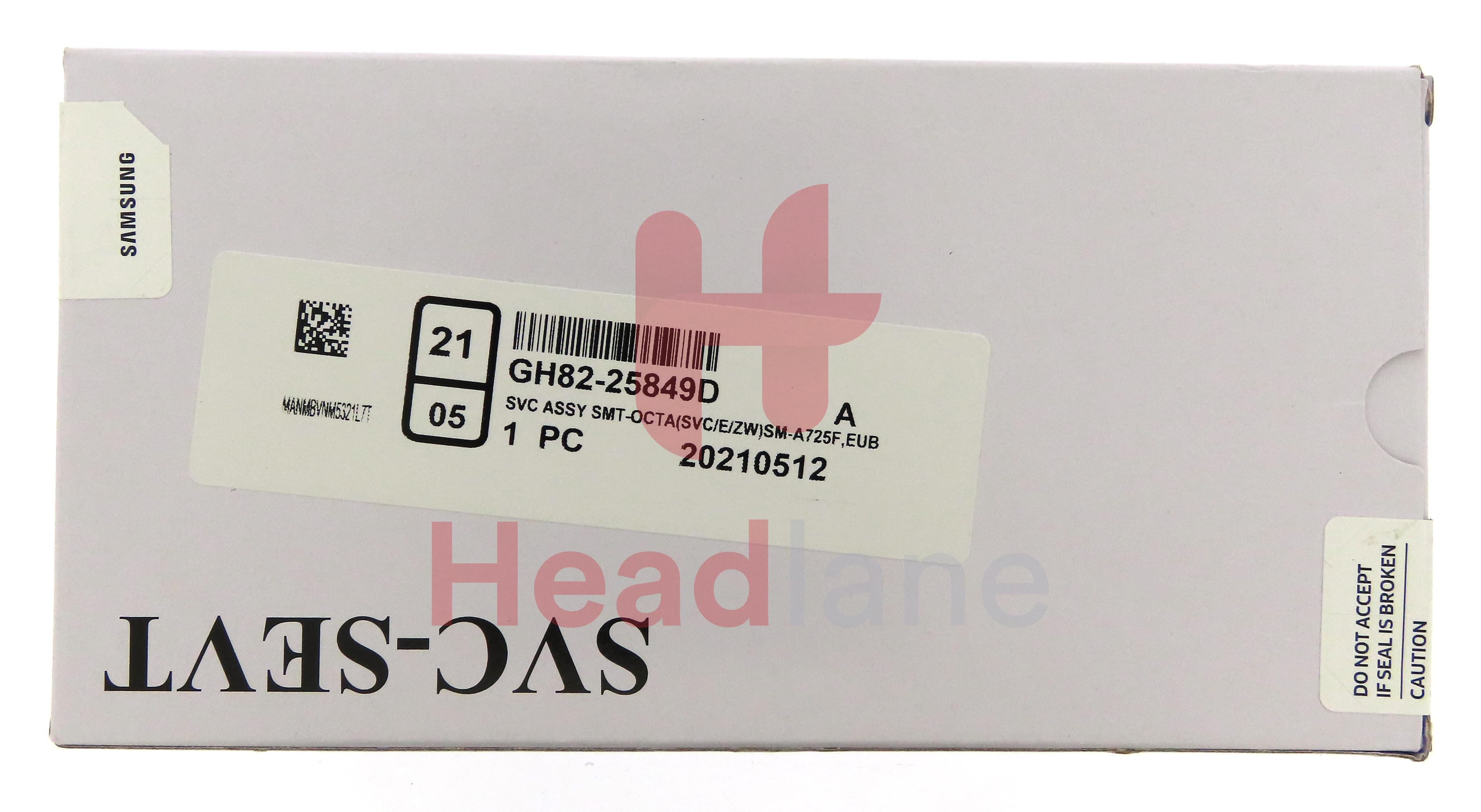 Samsung SM-A725 Galaxy A72 4G LCD Display / Screen + Touch - White - view 4