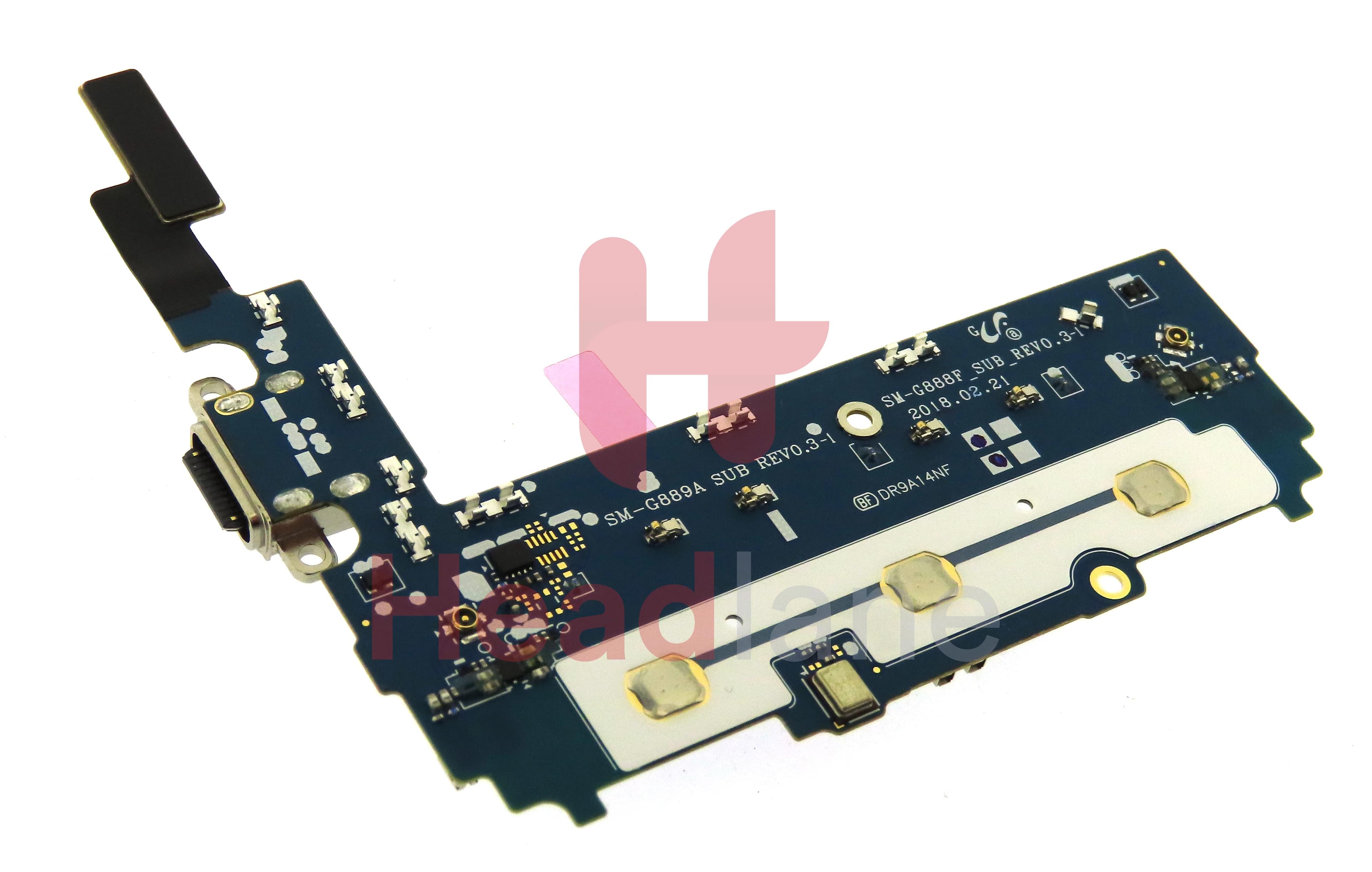 Samsung SM-G889 Galaxy Xcover FieldPro Sub PBA RFPCB - view 2
