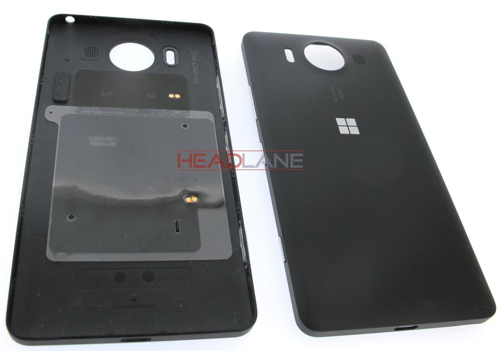 Microsoft Lumia 950 Battery Cover - Black - view 2