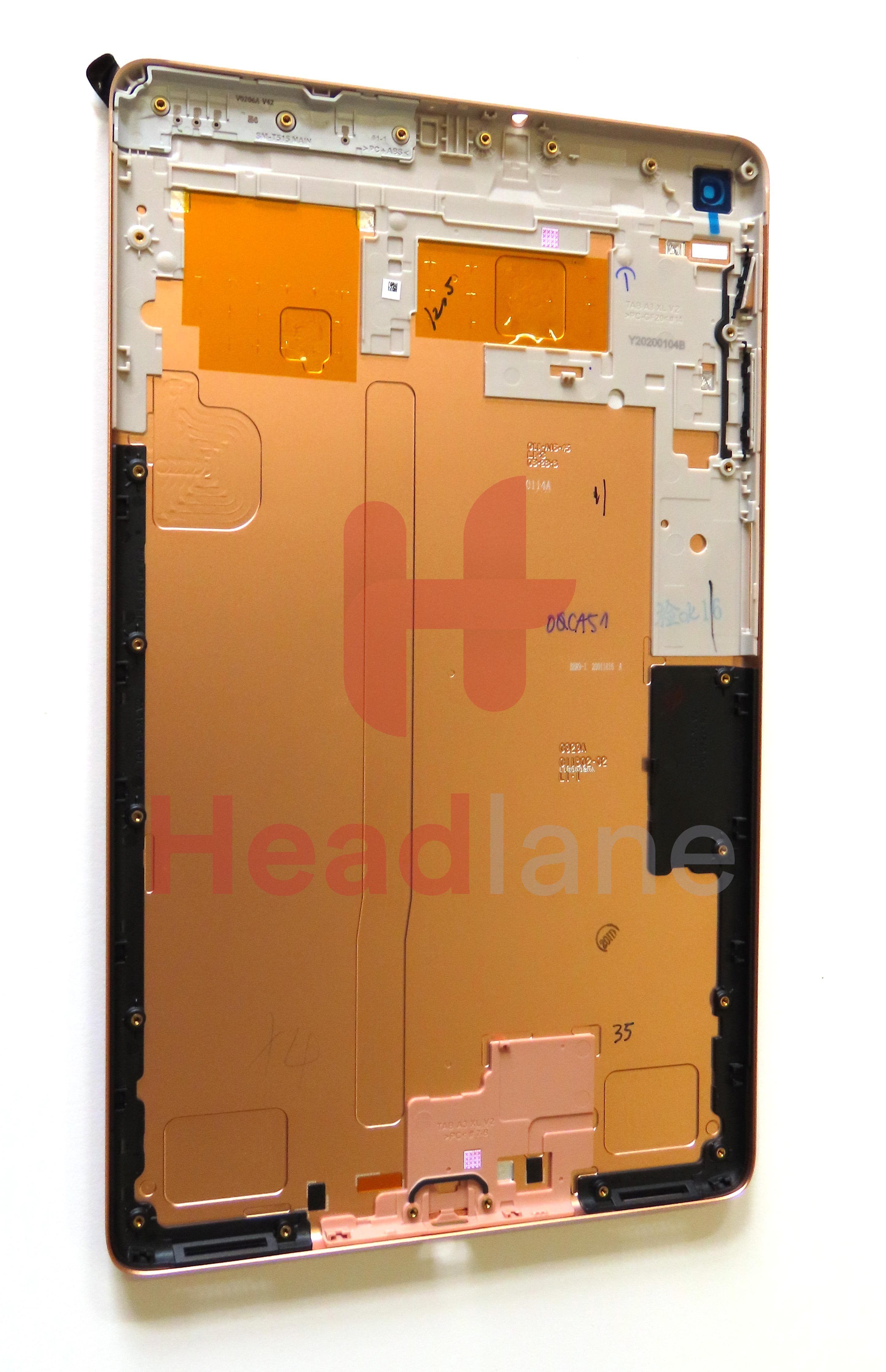 Samsung SM-T510 Galaxy Tab A 10.1" (2019) Back / Battery Cover - Gold - view 3