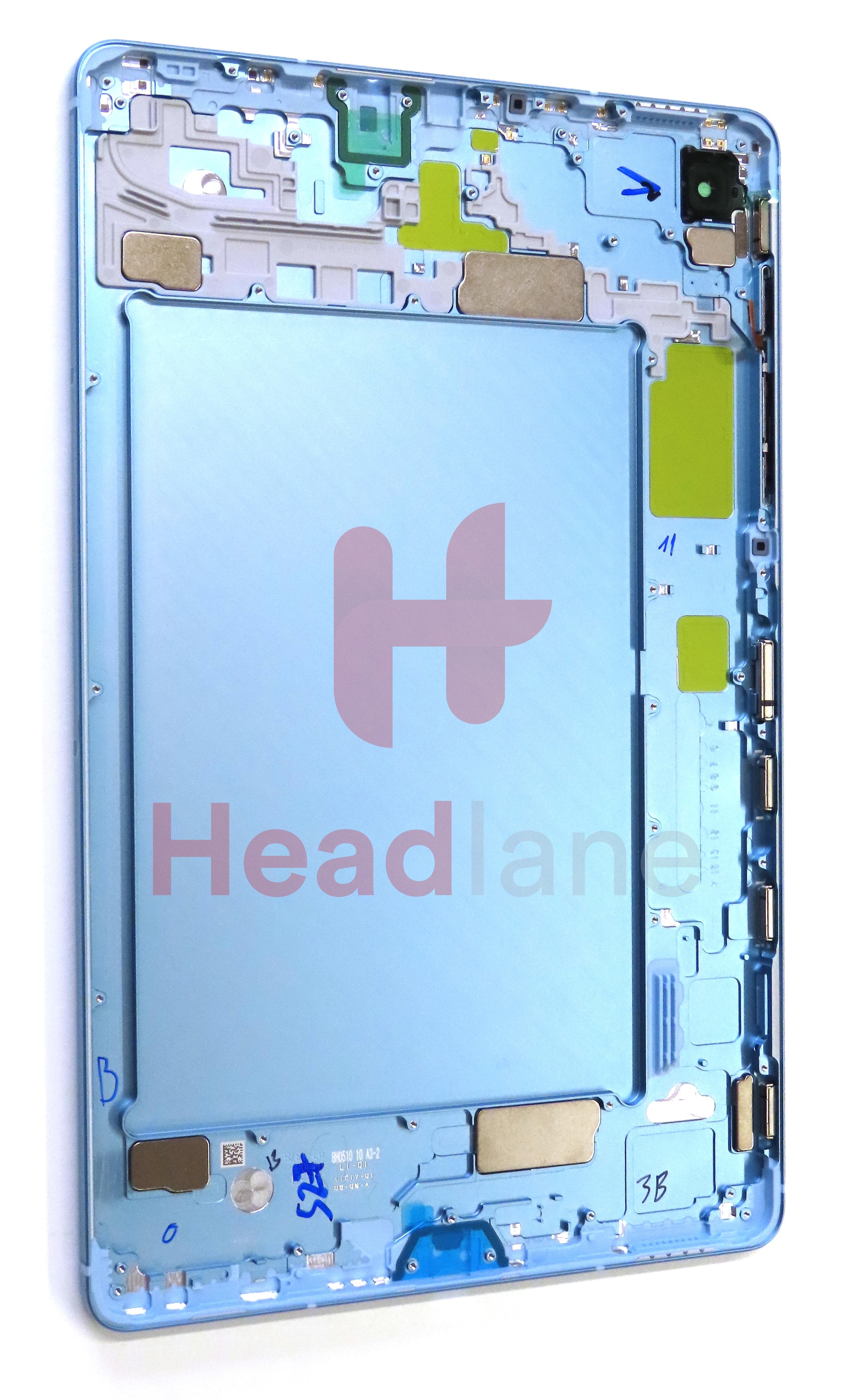 Samsung SM-P615 Galaxy Tab S6 Lite LTE Back / Battery Cover - Blue - view 3