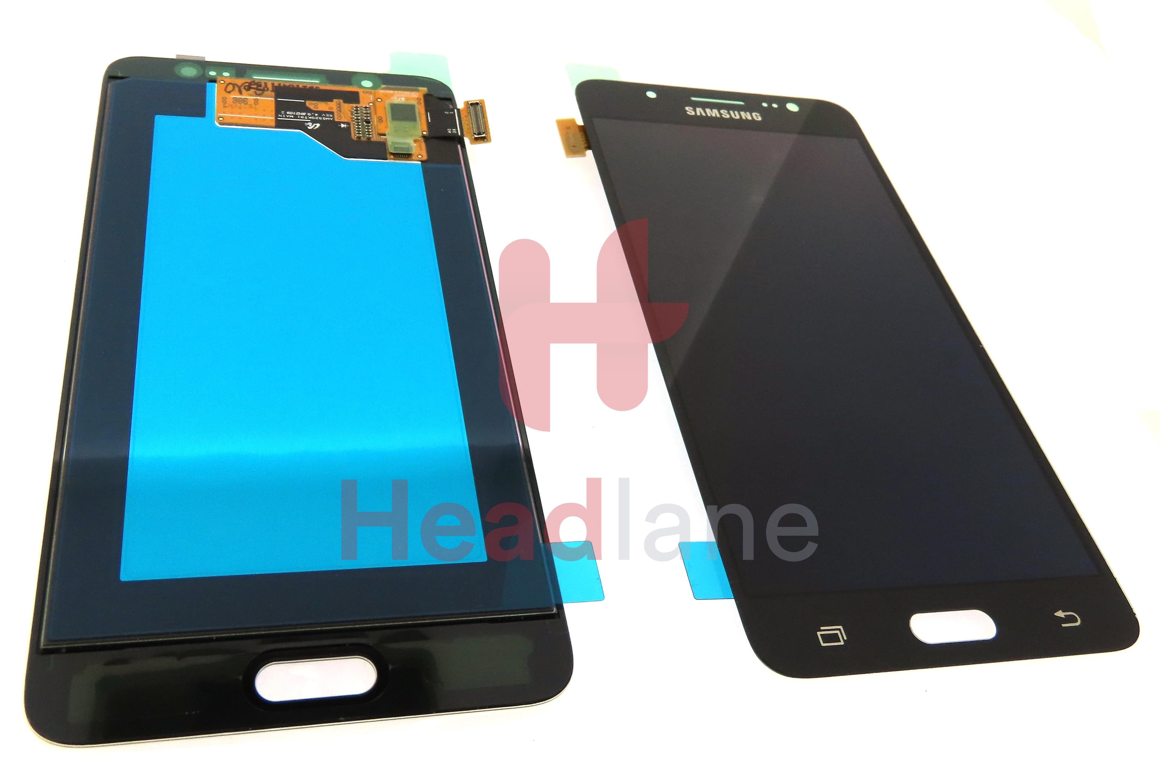 Samsung SM-J510 Galaxy J5 (2016) LCD Display / Screen + Touch - Black - view 2