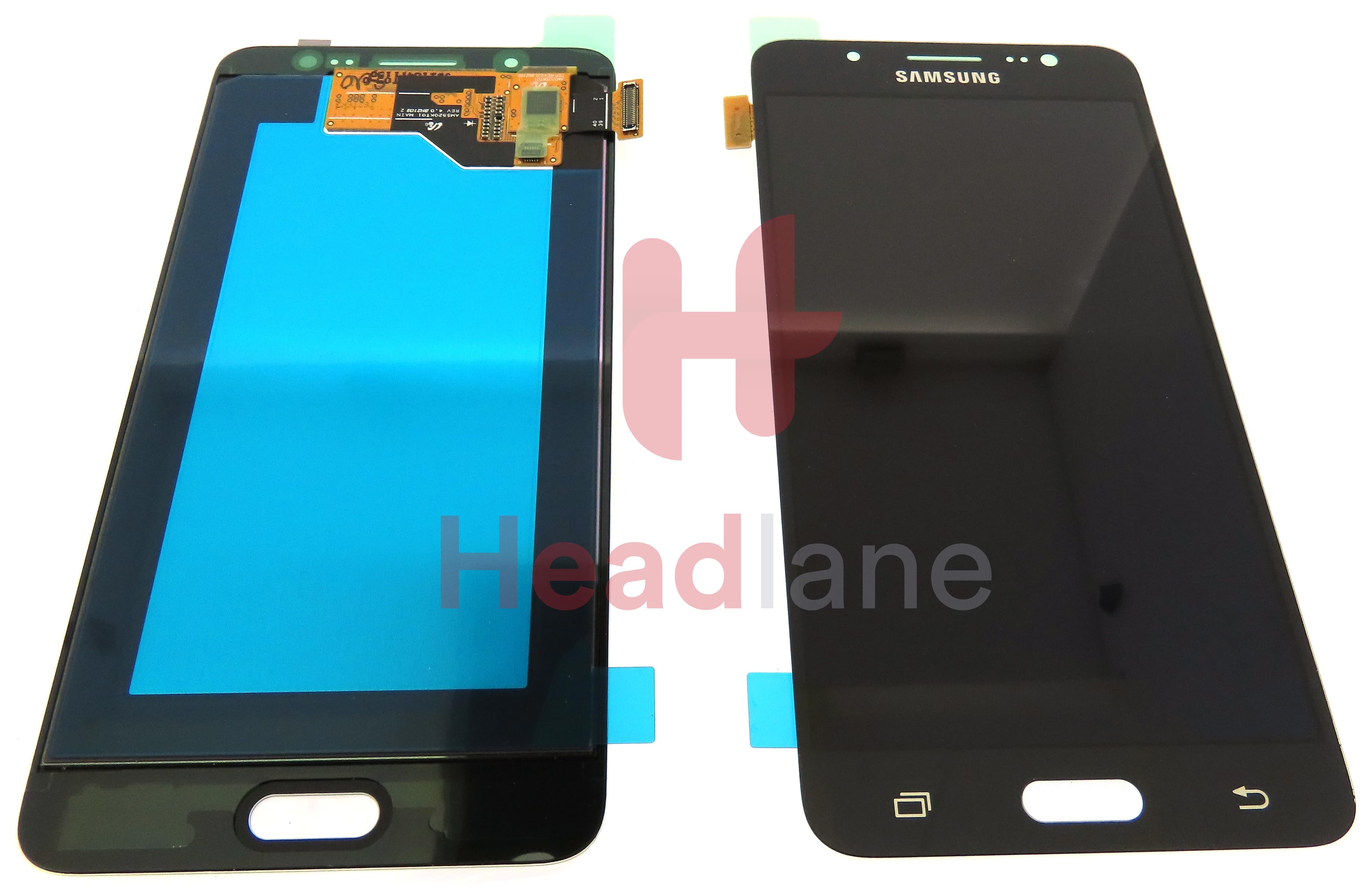 Samsung SM-J510 Galaxy J5 (2016) LCD Display / Screen + Touch - Black - view 3