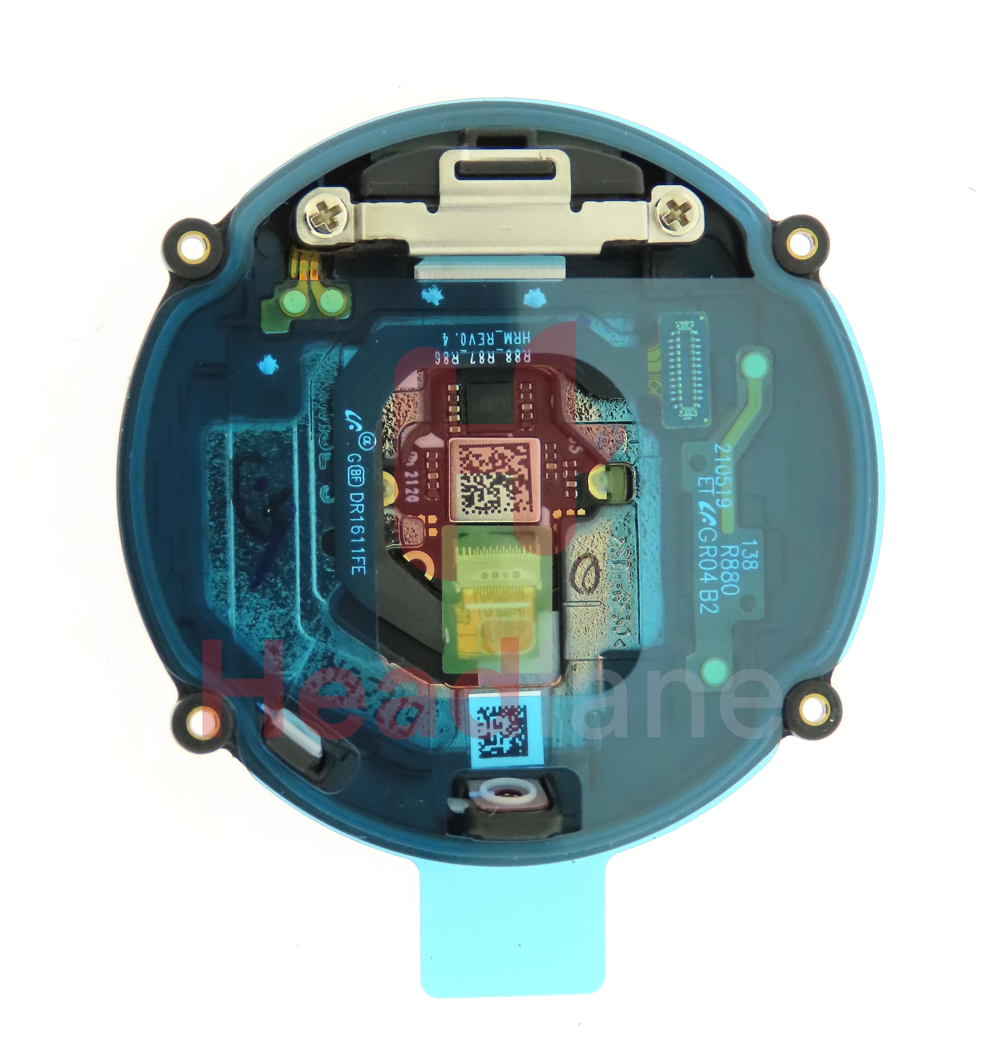 Samsung SM-R885 Galaxy Watch4 Classic 42mm 4G Back / Battery Cover - Black - view 3