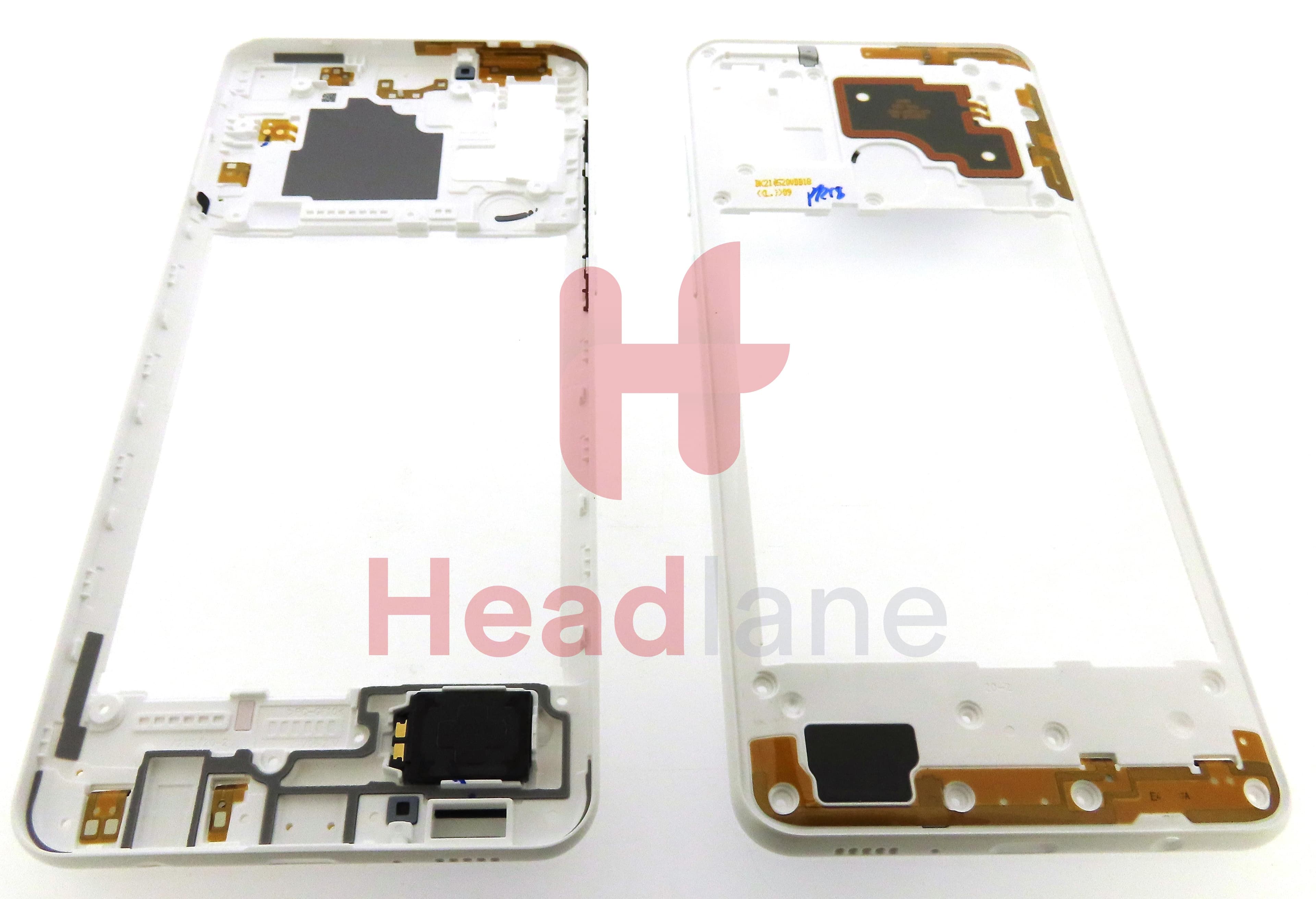 Samsung SM-A217 Galaxy A21s Middle Cover / Chassis - White - view 3
