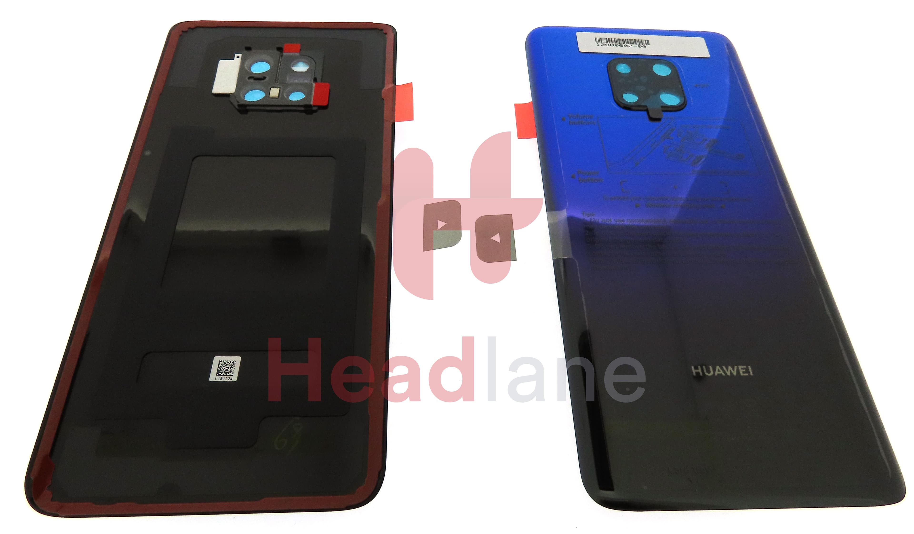 Huawei Mate 20 Pro Back / Battery Cover - Twilight (Single SIM)	 - view 3