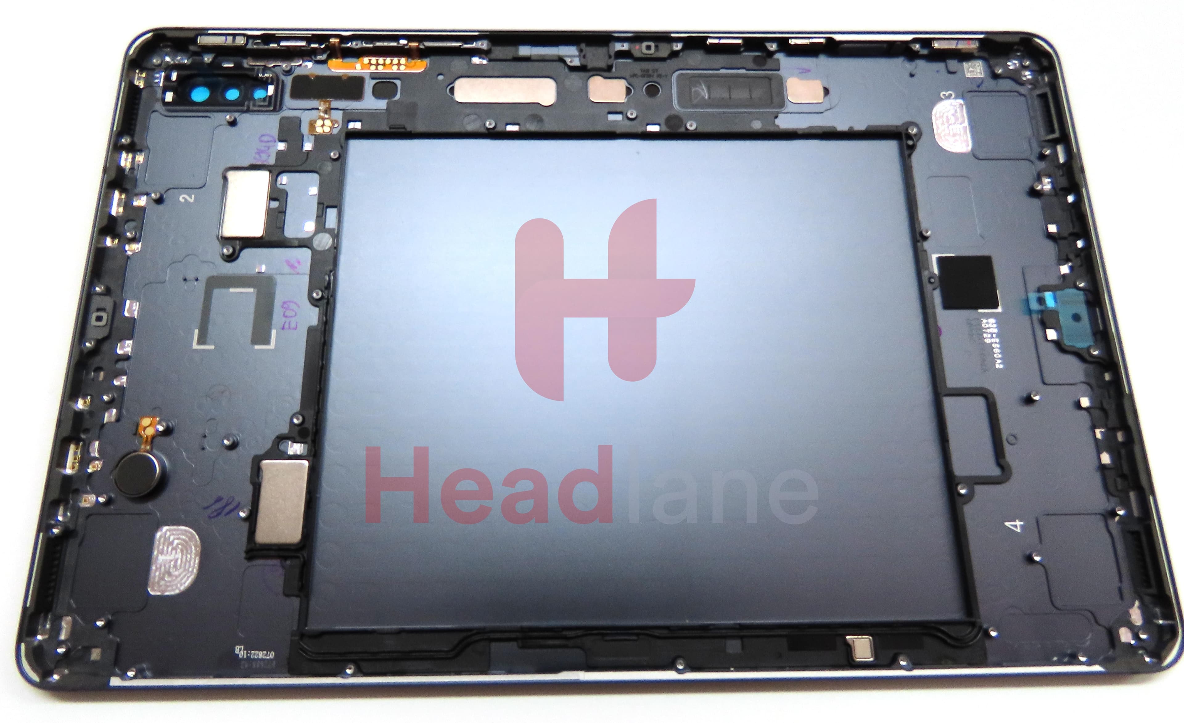 Samsung SM-T875 Galaxy Tab S7 LTE Back / Battery Cover - Black - view 2