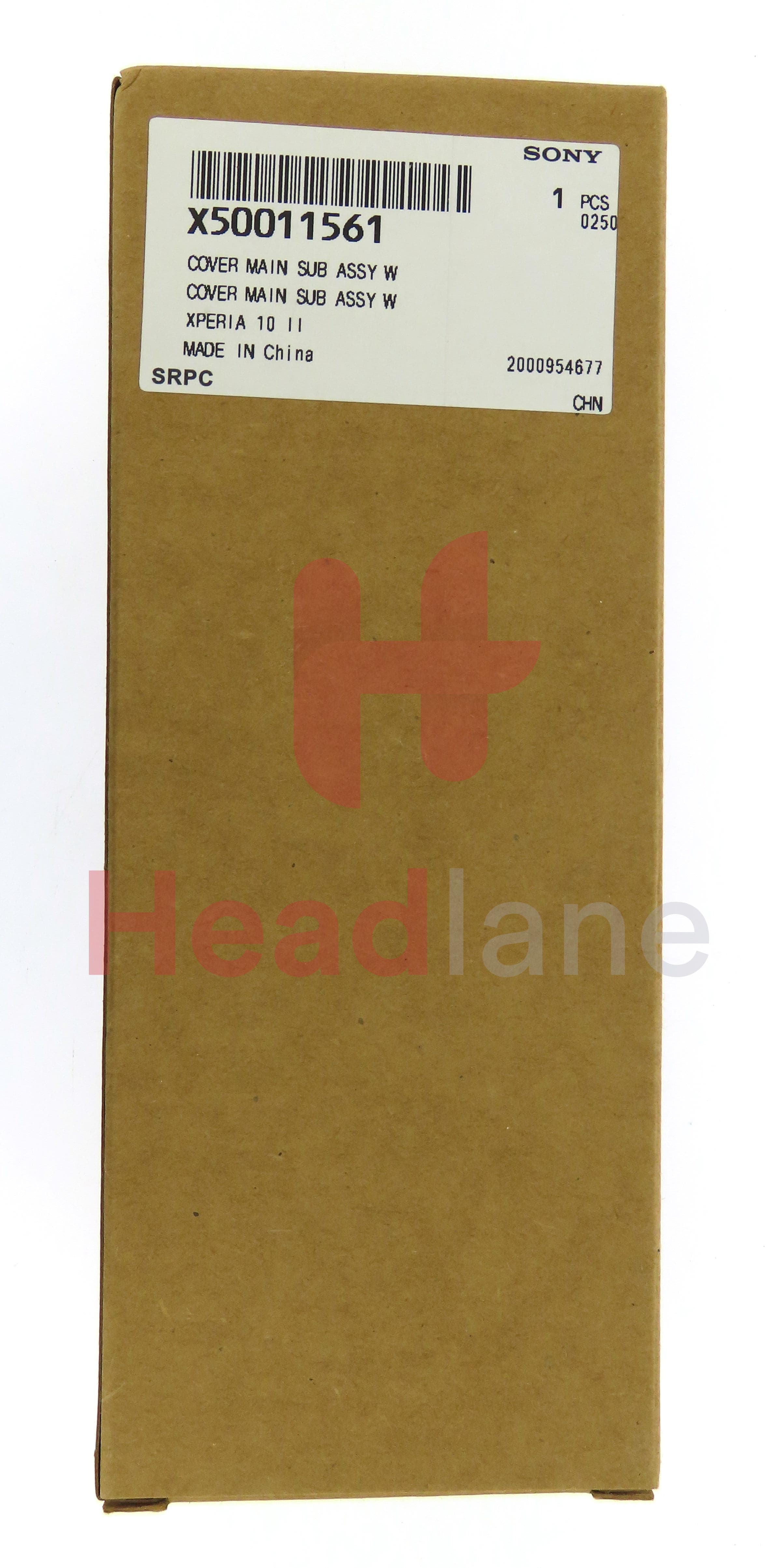 Sony XQ-AU51 XQ-AU52 Xperia 10 II Middle Cover / Chassis - White - view 3