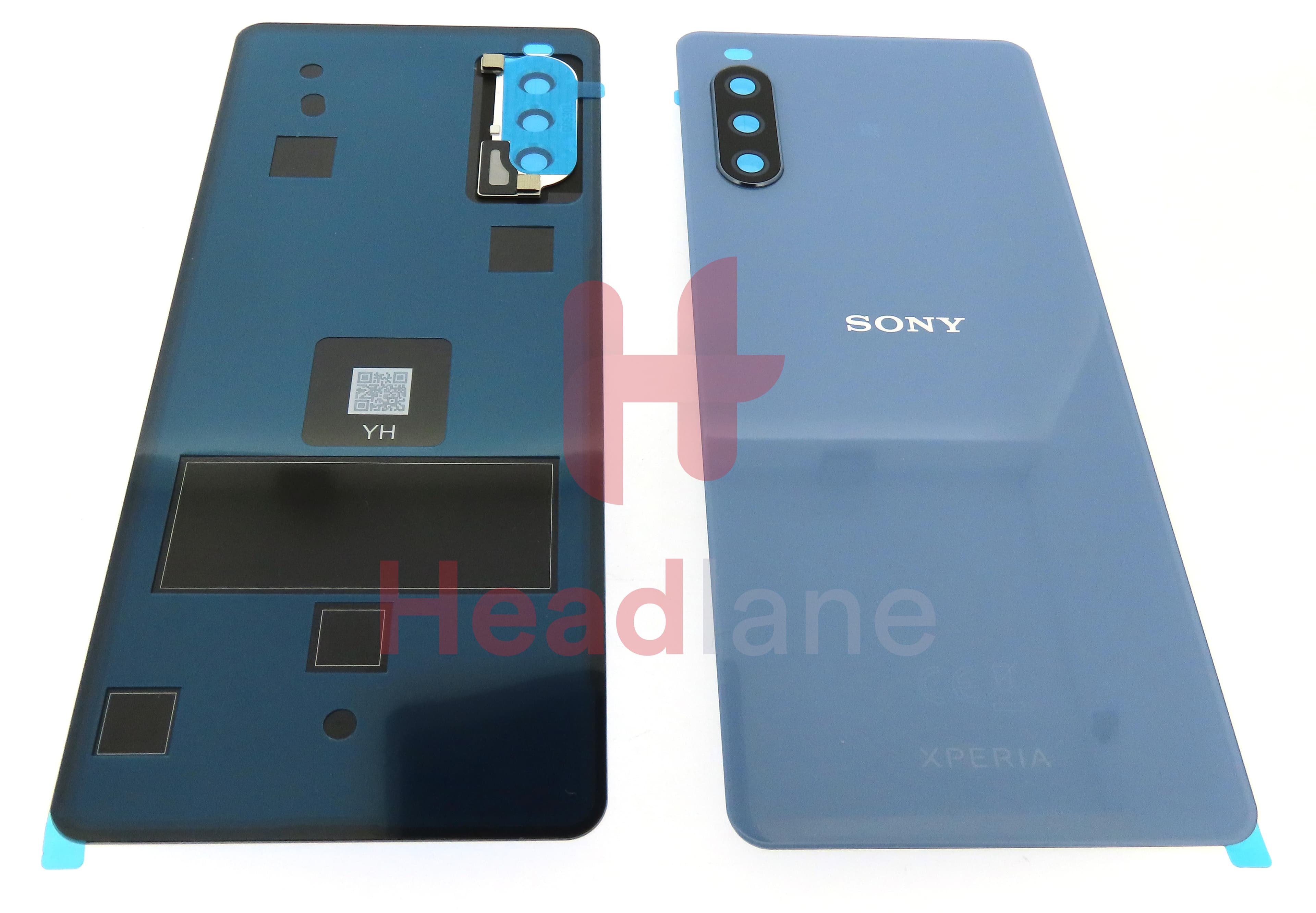 Sony XQ-BT52 Xperia 10 III (Dual SIM) Back / Battery Cover - Blue - view 3