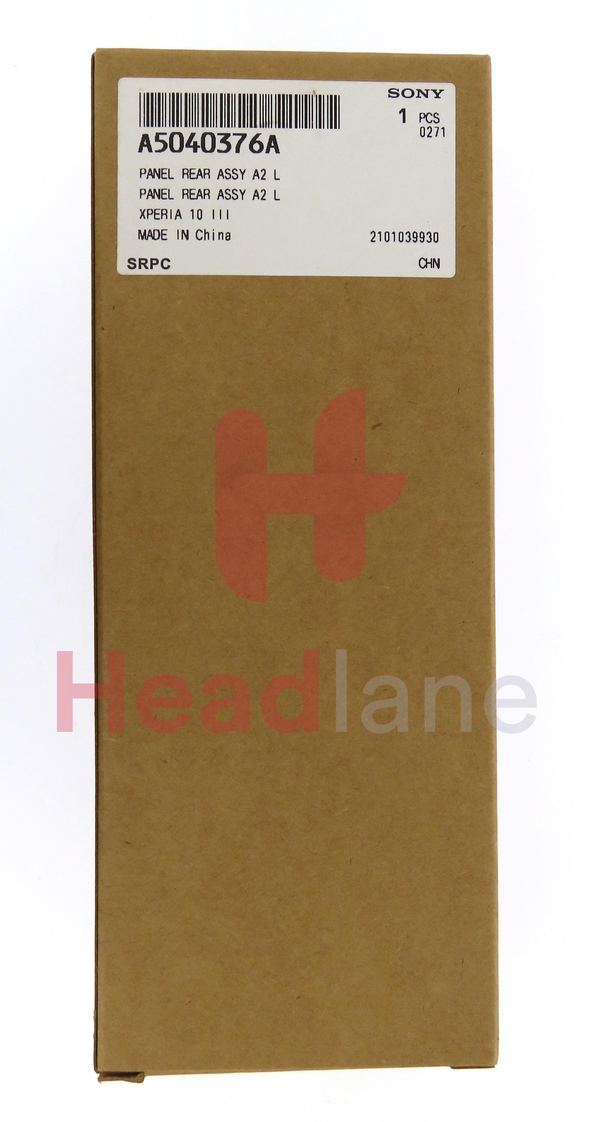 Sony XQ-BT52 Xperia 10 III (Dual SIM) Back / Battery Cover - Blue - view 4