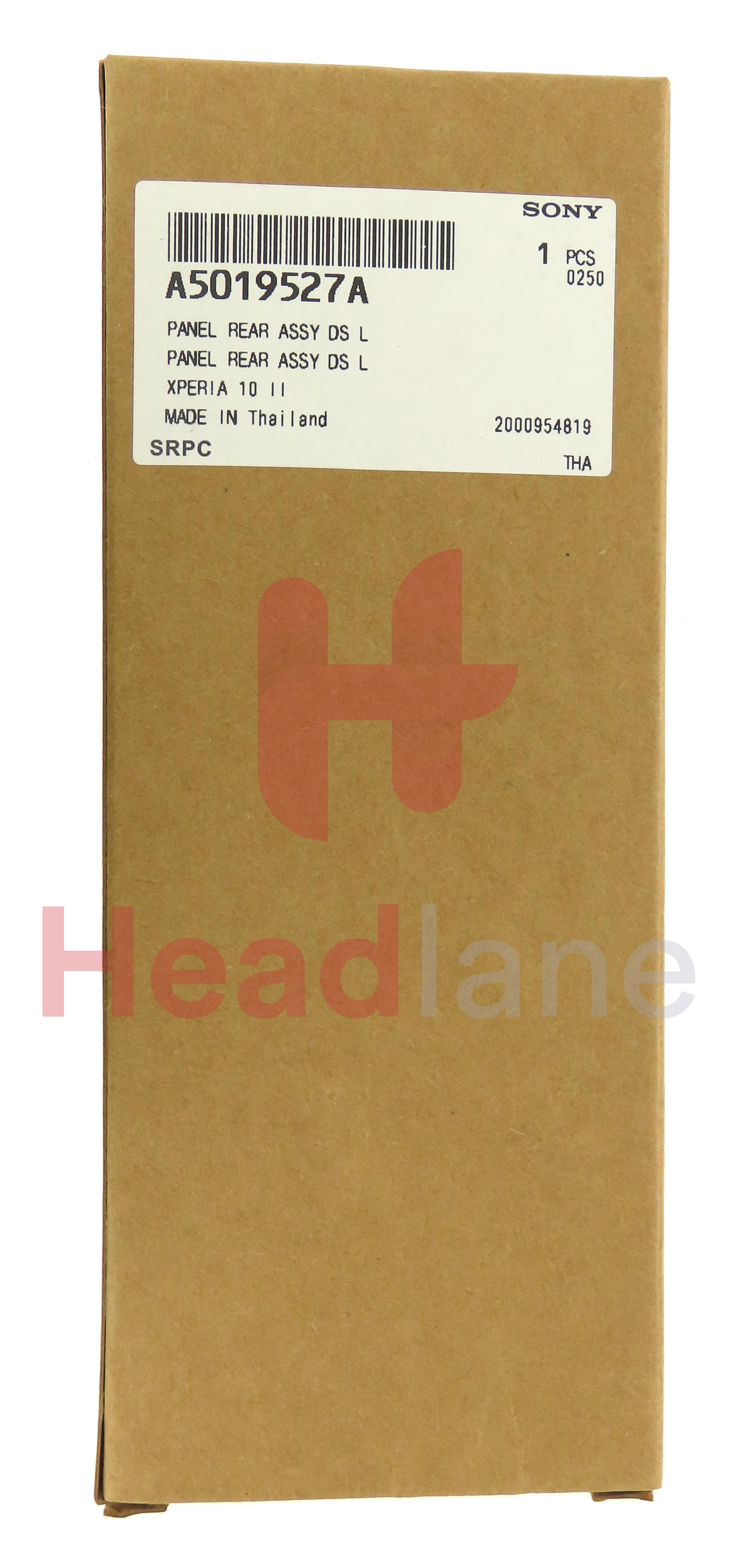 Sony XQ-AU52 Xperia 10 II (Dual SIM) Back / Battery Cover - Blue - view 4