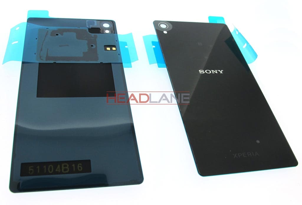Sony D6603 Xperia Z3 Battery Cover - Black - view 2