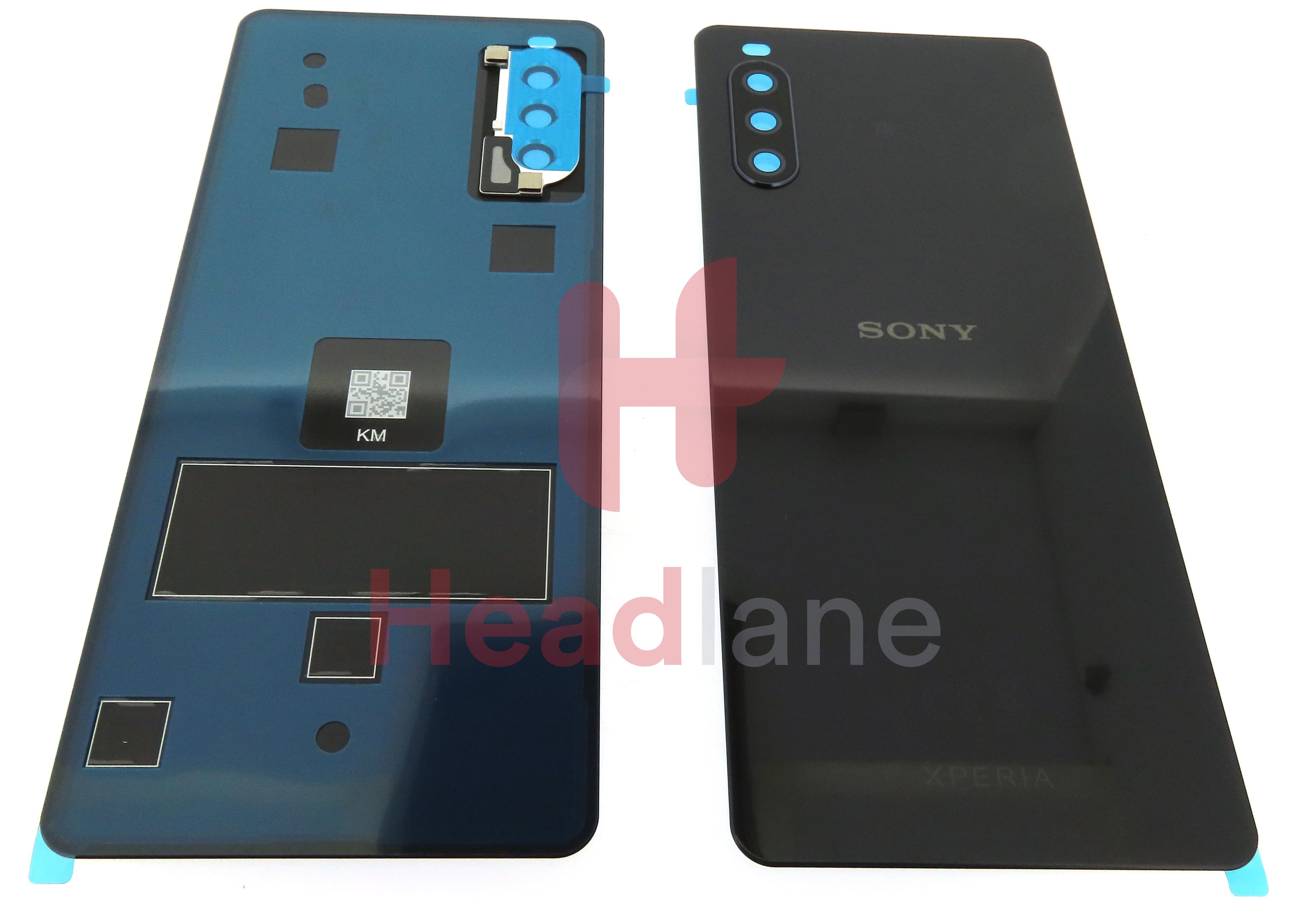 Sony XQ-BT52 Xperia 10 III (Dual SIM) Back / Battery Cover - Black - view 3