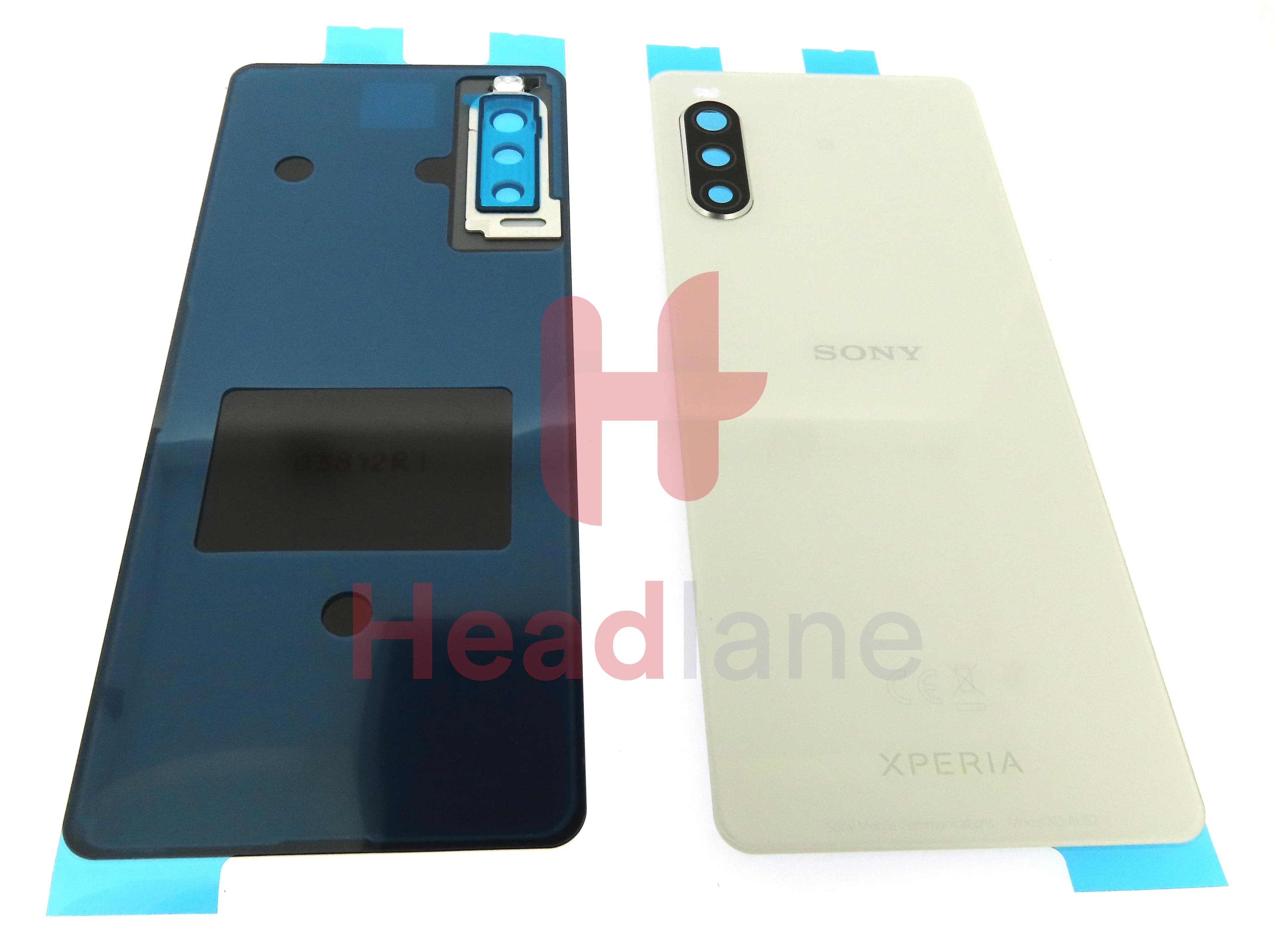 Sony XQ-AU52 Xperia 10 II (Dual SIM) Back / Battery Cover - White - view 3