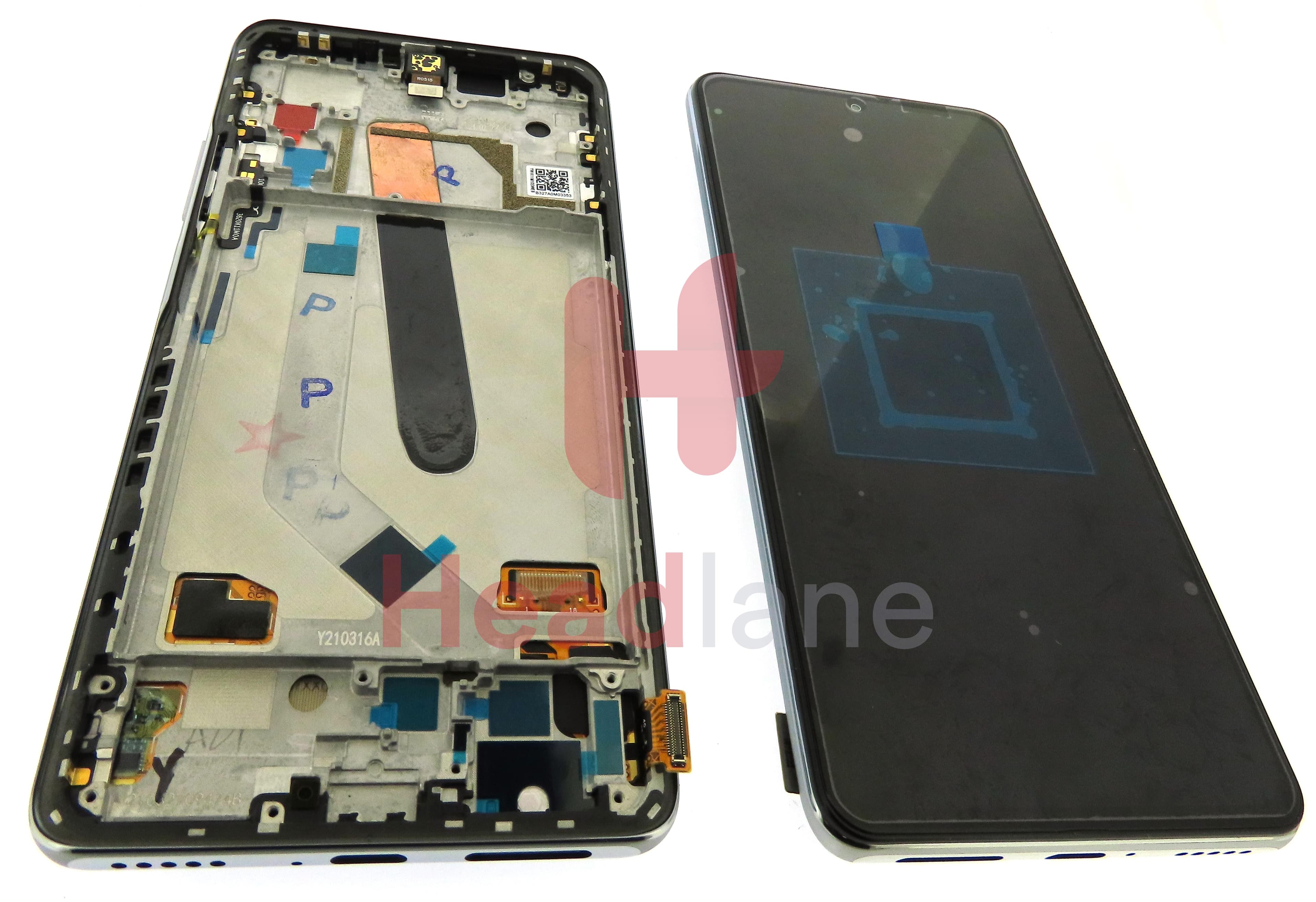 Xiaomi Mi 11i / Mi 11X / Mi 11X Pro/ Mi 11 Pro LCD Display / Screen + Touch - White - view 2