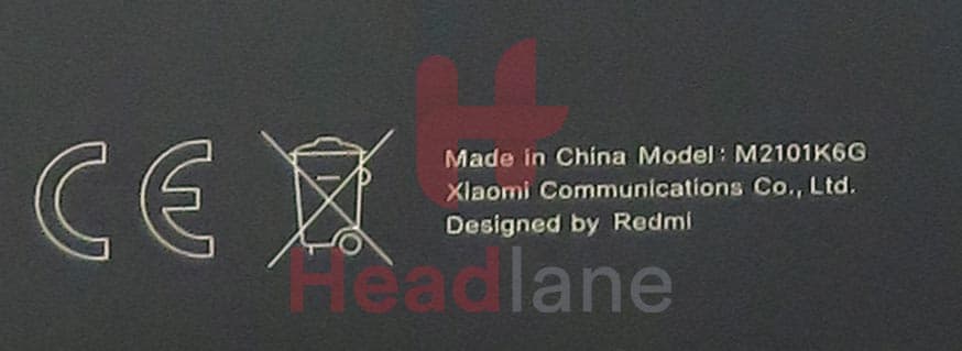 Xiaomi Redmi Note 10 Pro Back / Battery Cover - Black - view 4