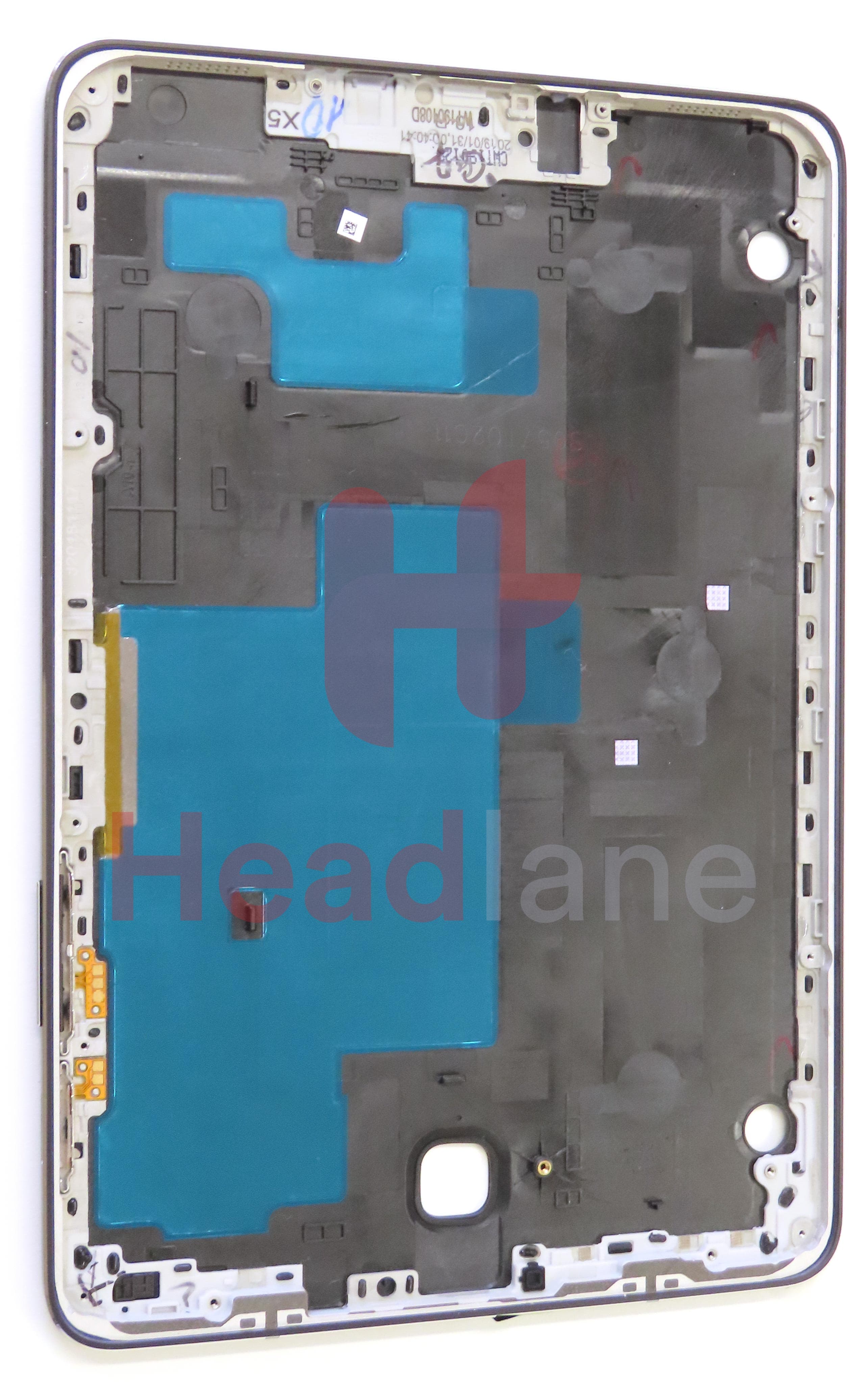 Samsung SM-T713 Galaxy Tab S2 Back / Battery Cover - Black - view 2