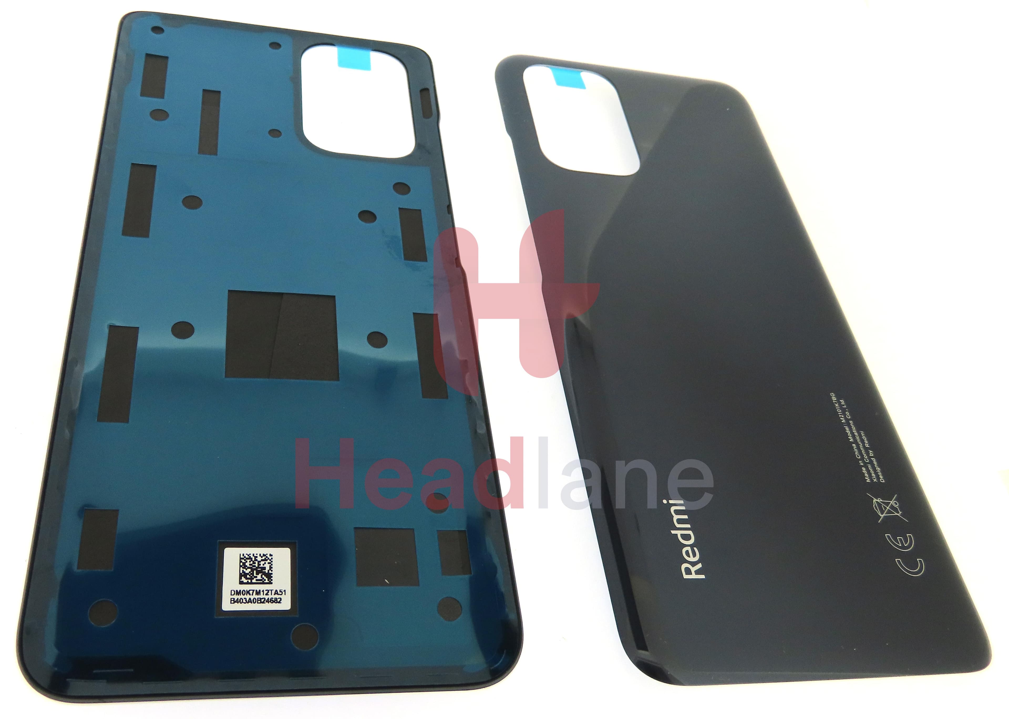 Xiaomi Redmi Note 10S Back / Battery Cover - Black - view 2