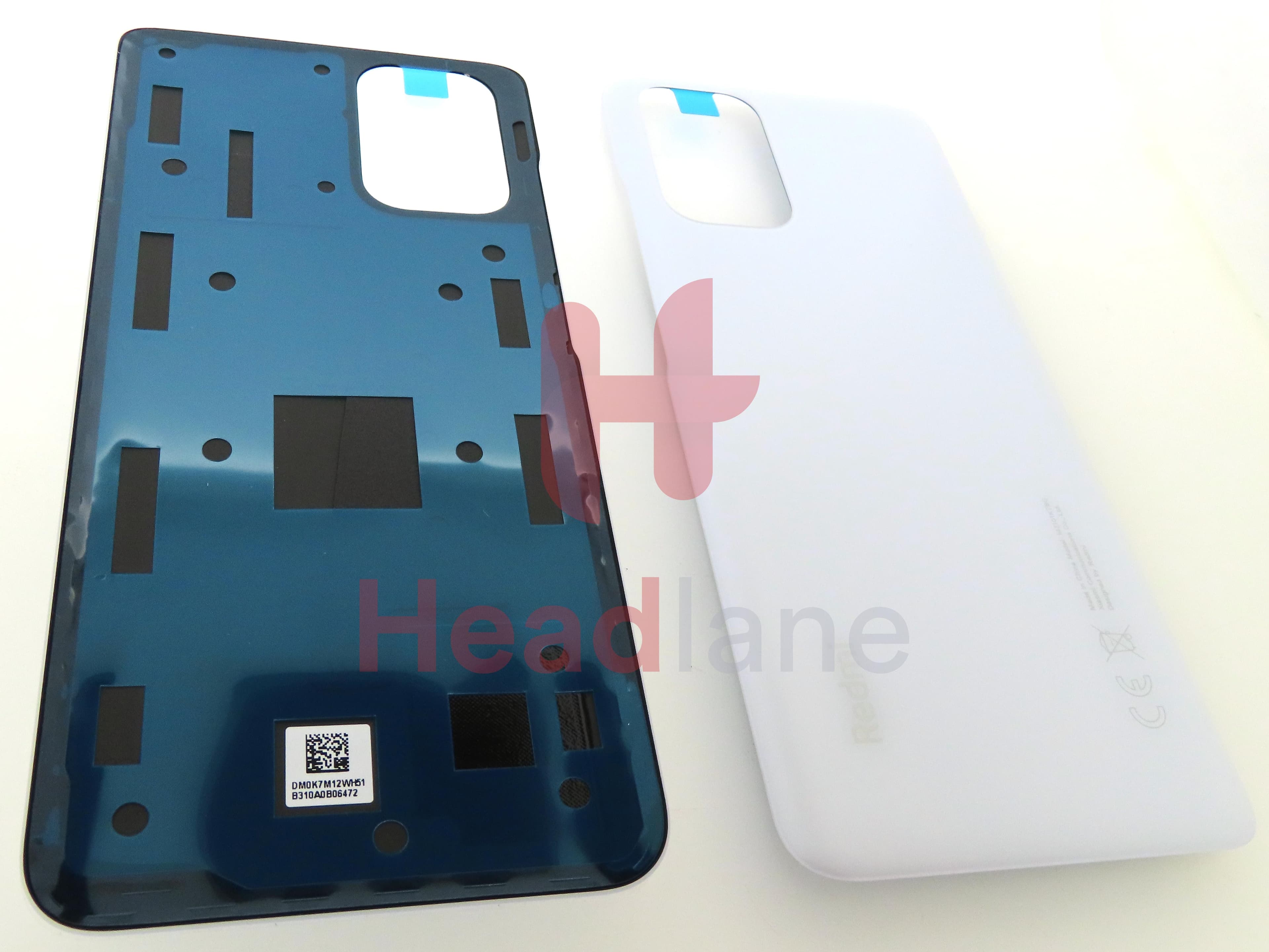 Xiaomi Redmi Note 10S Back / Battery Cover - White - view 2