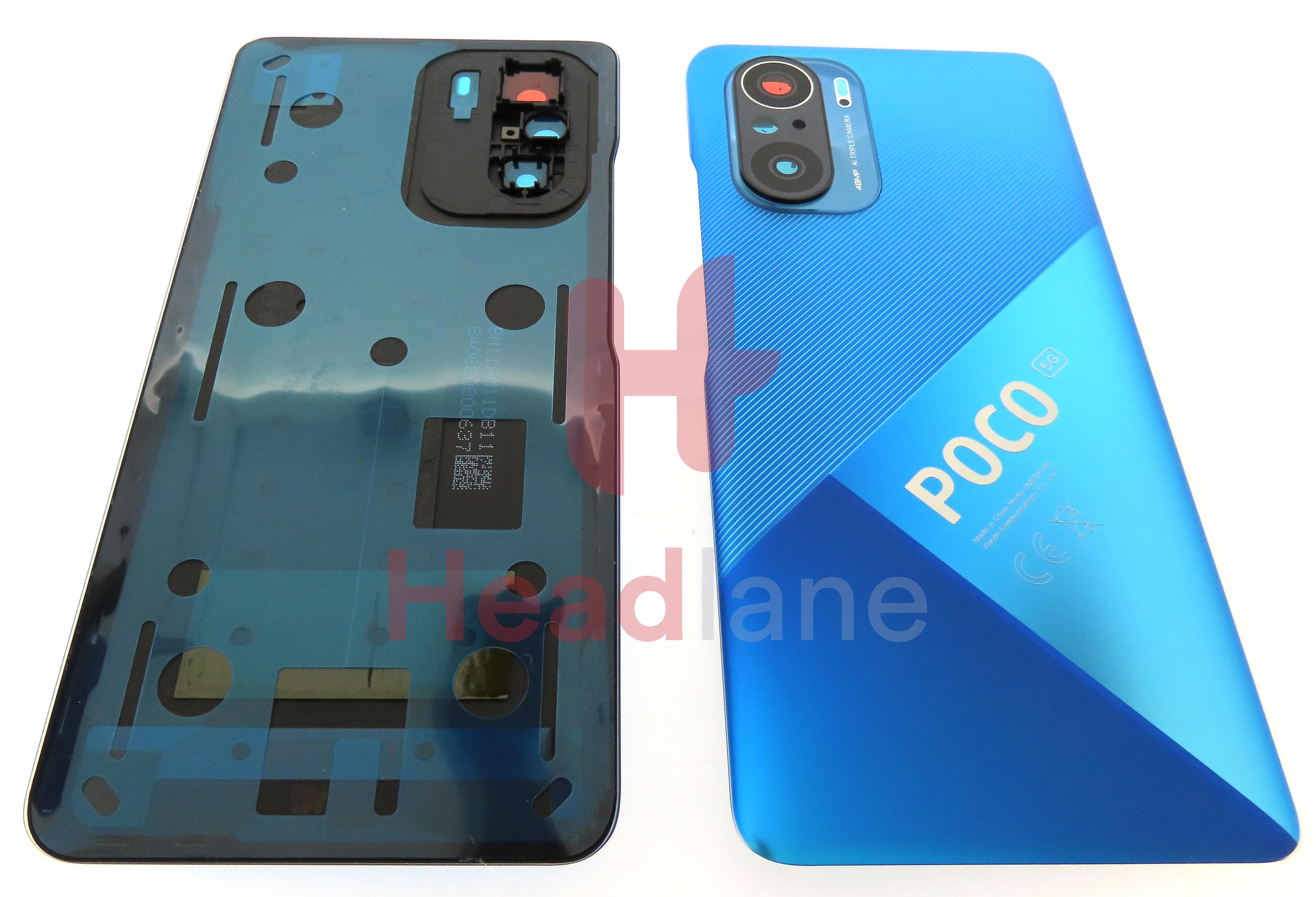 Xiaomi Poco F3 Back / Battery Cover - Blue - view 3