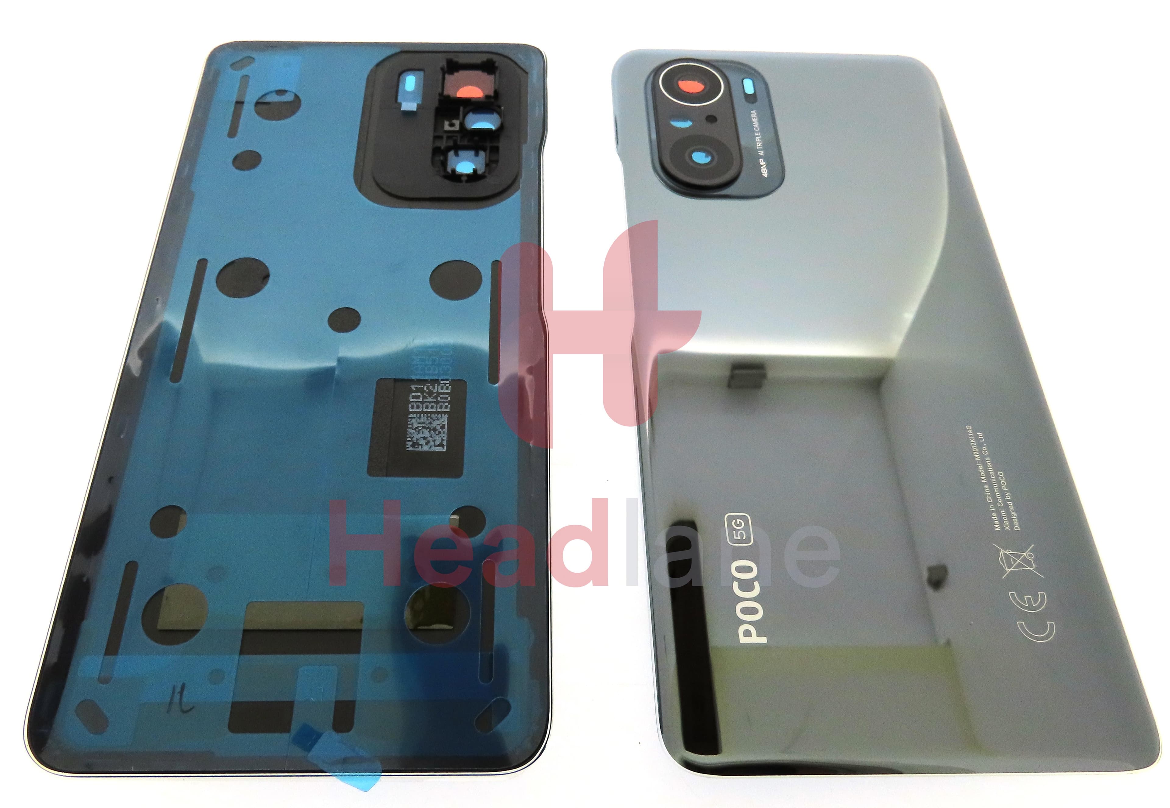 Xiaomi Poco F3 Back / Battery Cover - Black - view 3