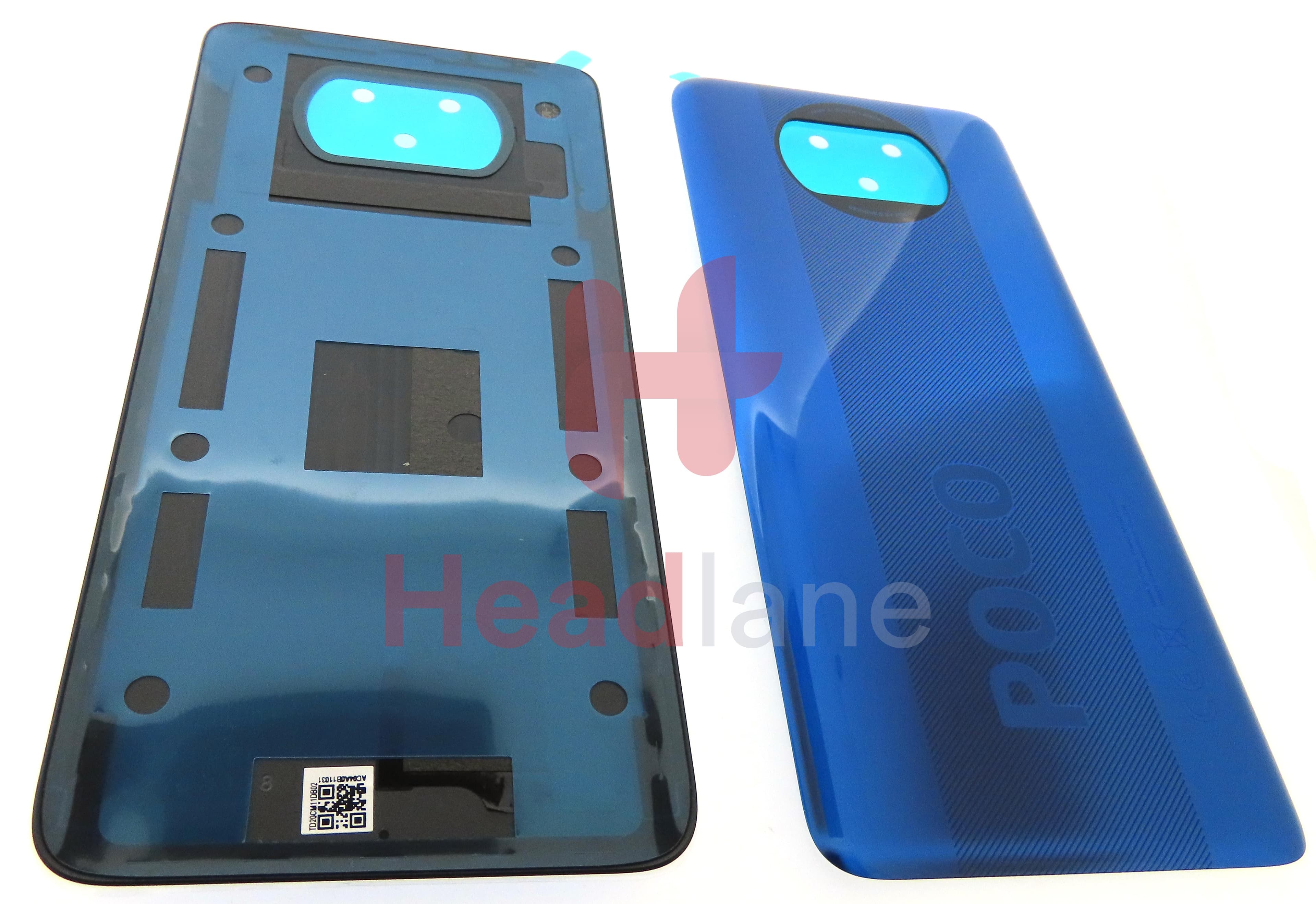 Xiaomi Poco X3 NFC Back / Battery Cover - Blue - view 2