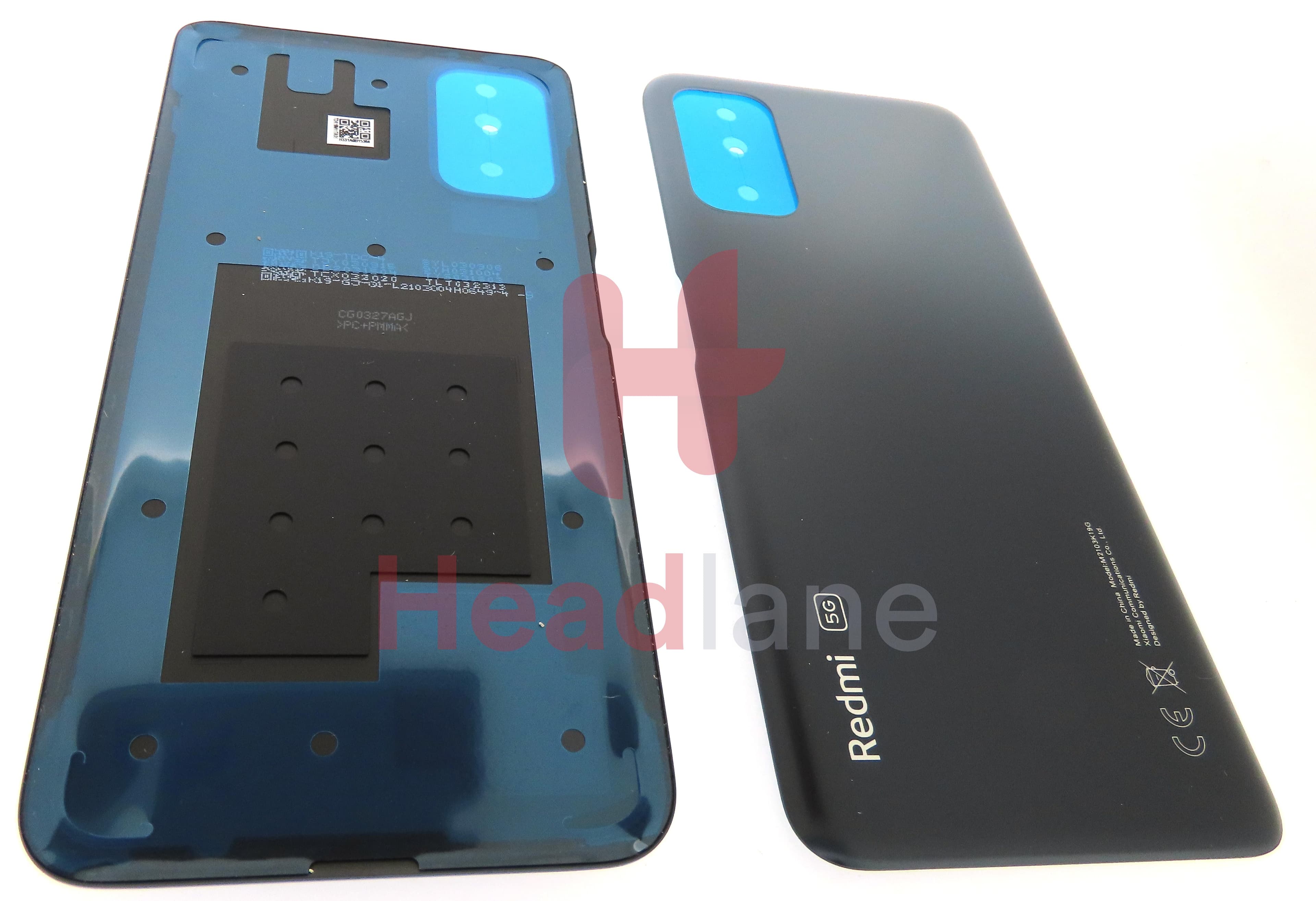 Xiaomi Redmi Note 10 5G Back / Battery Cover - Grey / Tarnish - view 2