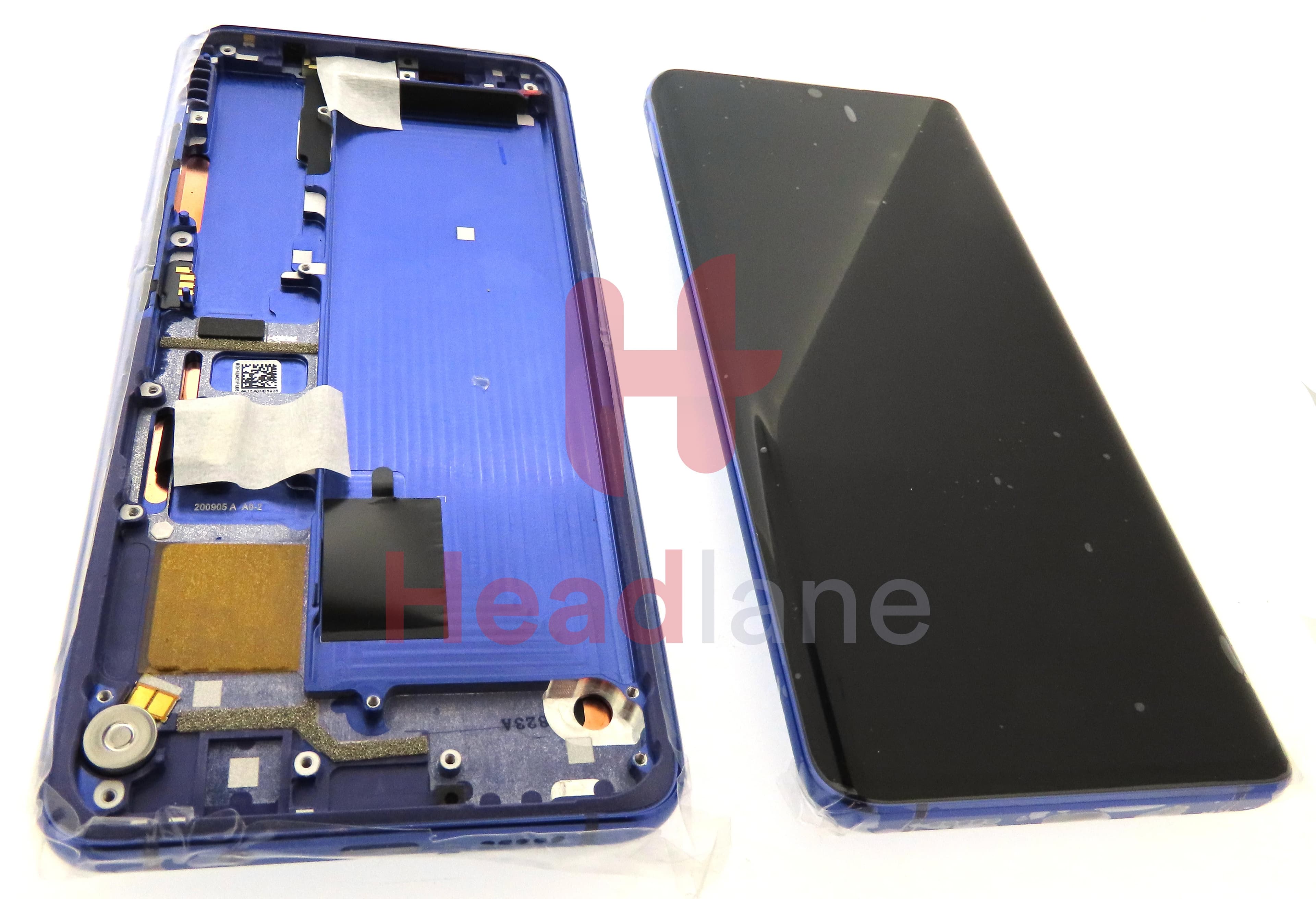 Xiaomi Mi Note 10 Lite LCD Display / Screen + Touch - Purple - view 2