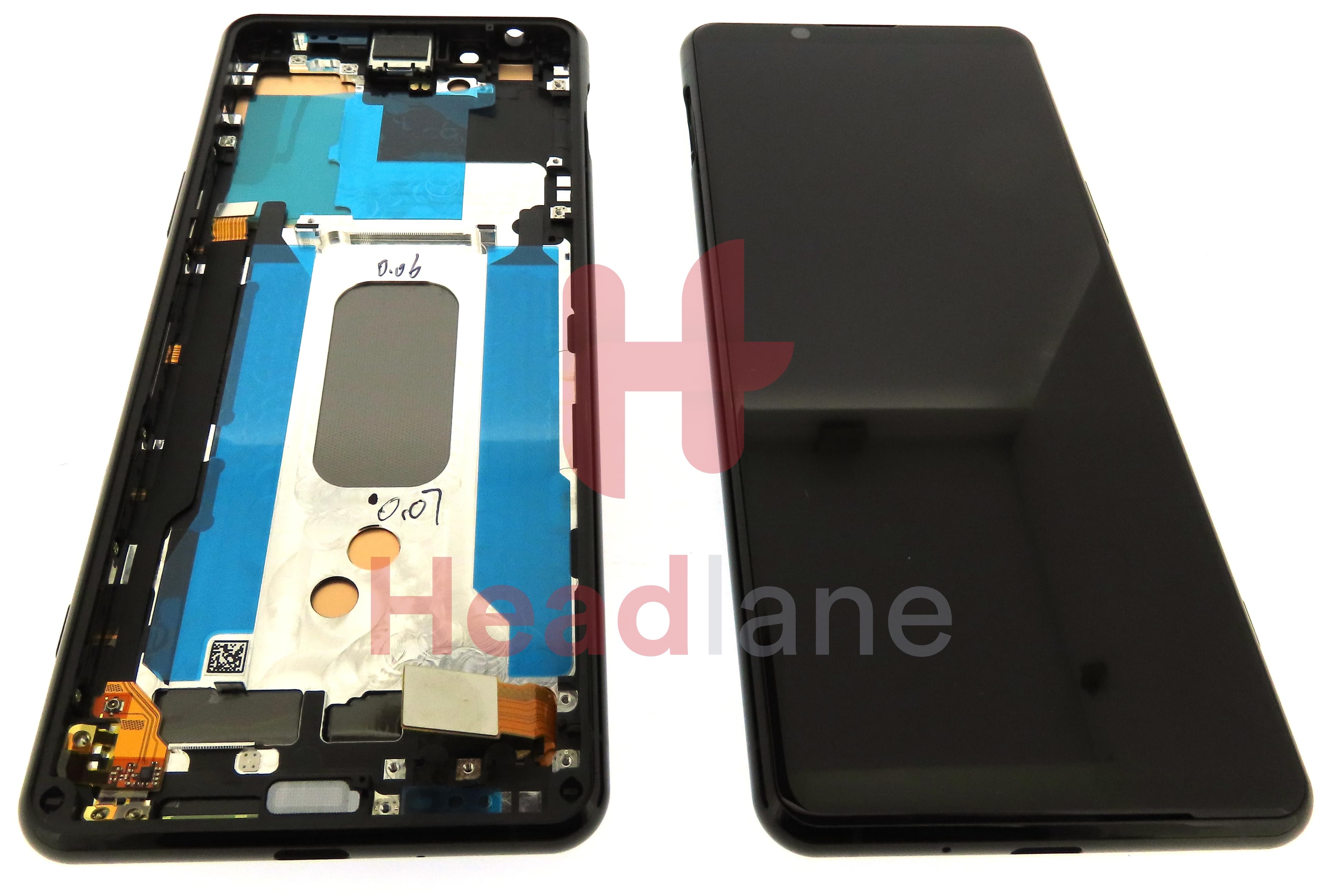 Sony XQ-AS52 Xperia 5 II LCD Display / Screen + Touch - Black - view 3