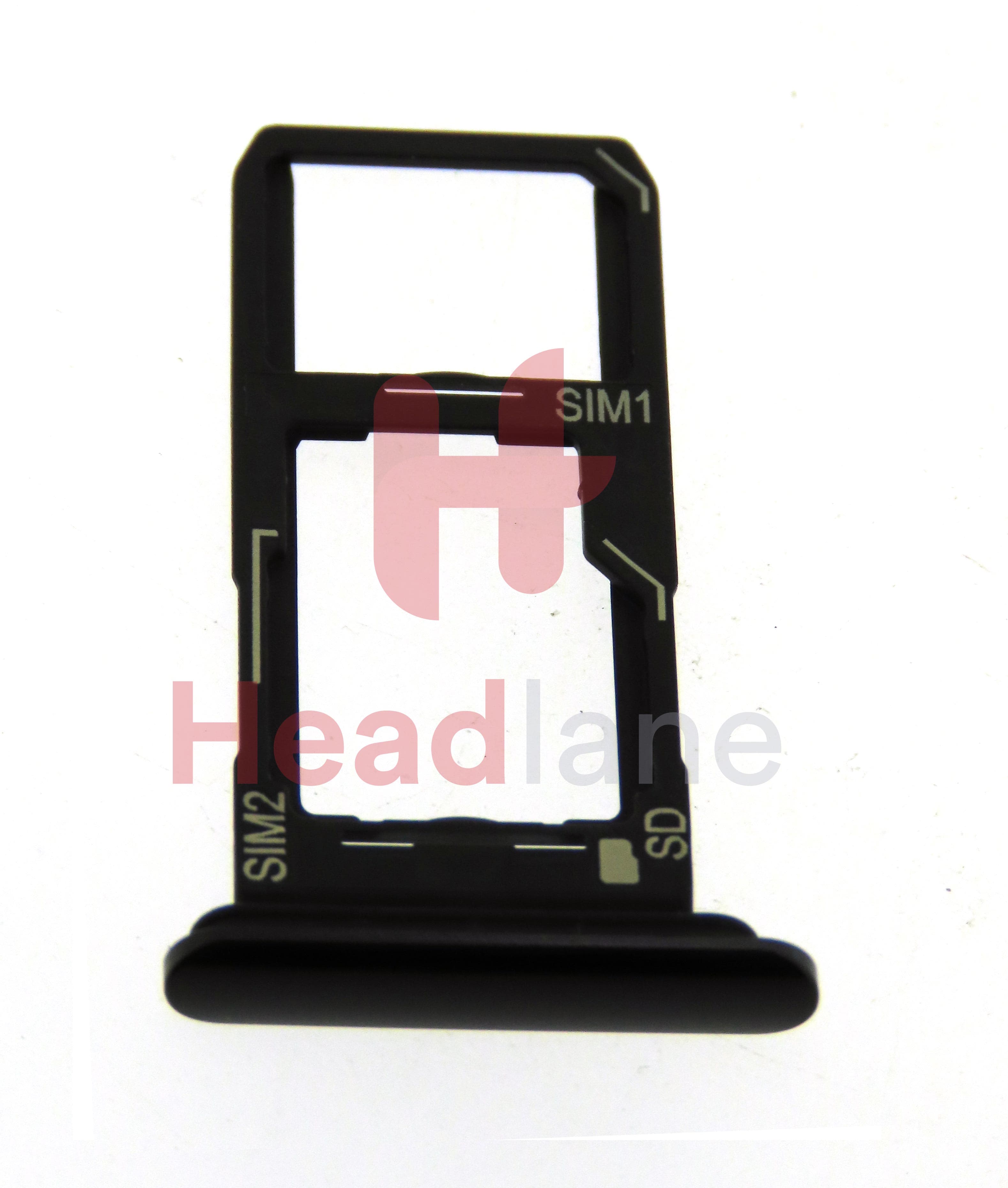 Sony XQ-AS52 Xperia 5 II Memory / SIM Card Tray (Dual SIM) - Black - view 2