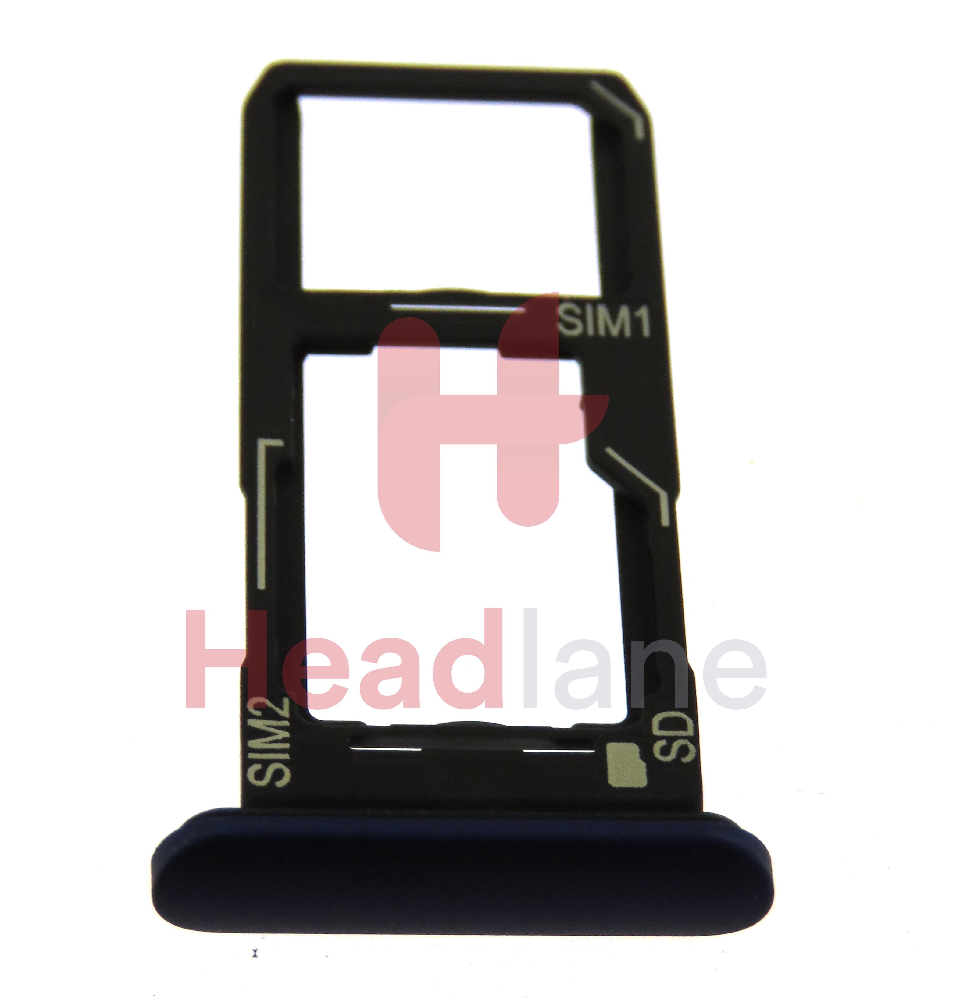 Sony XQ-AU52 Xperia 10 II (Dual SIM) Memory Card / SIM Card Tray - Blue - view 2