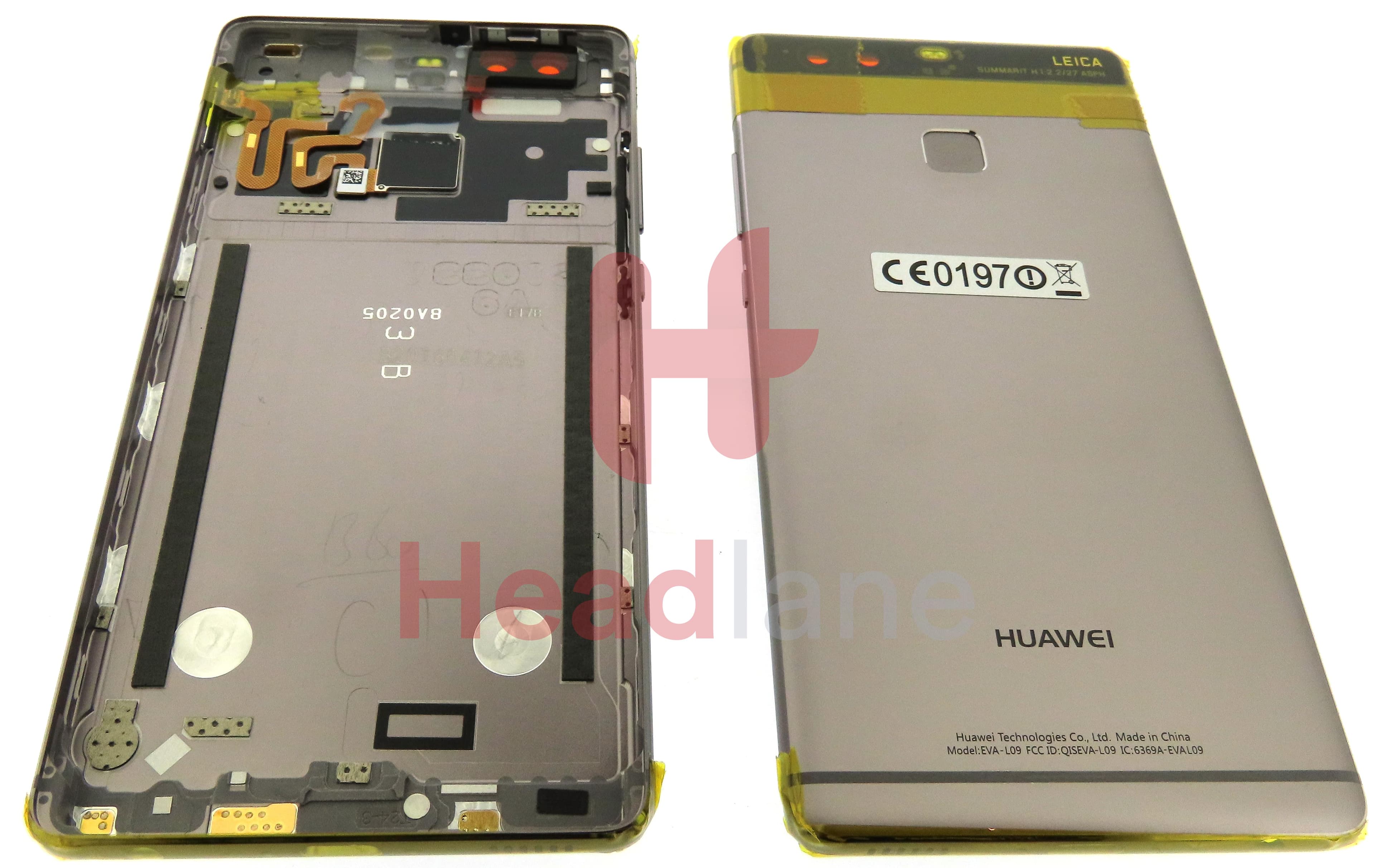 Huawei P9 Battery Cover - Titan Grey - view 3