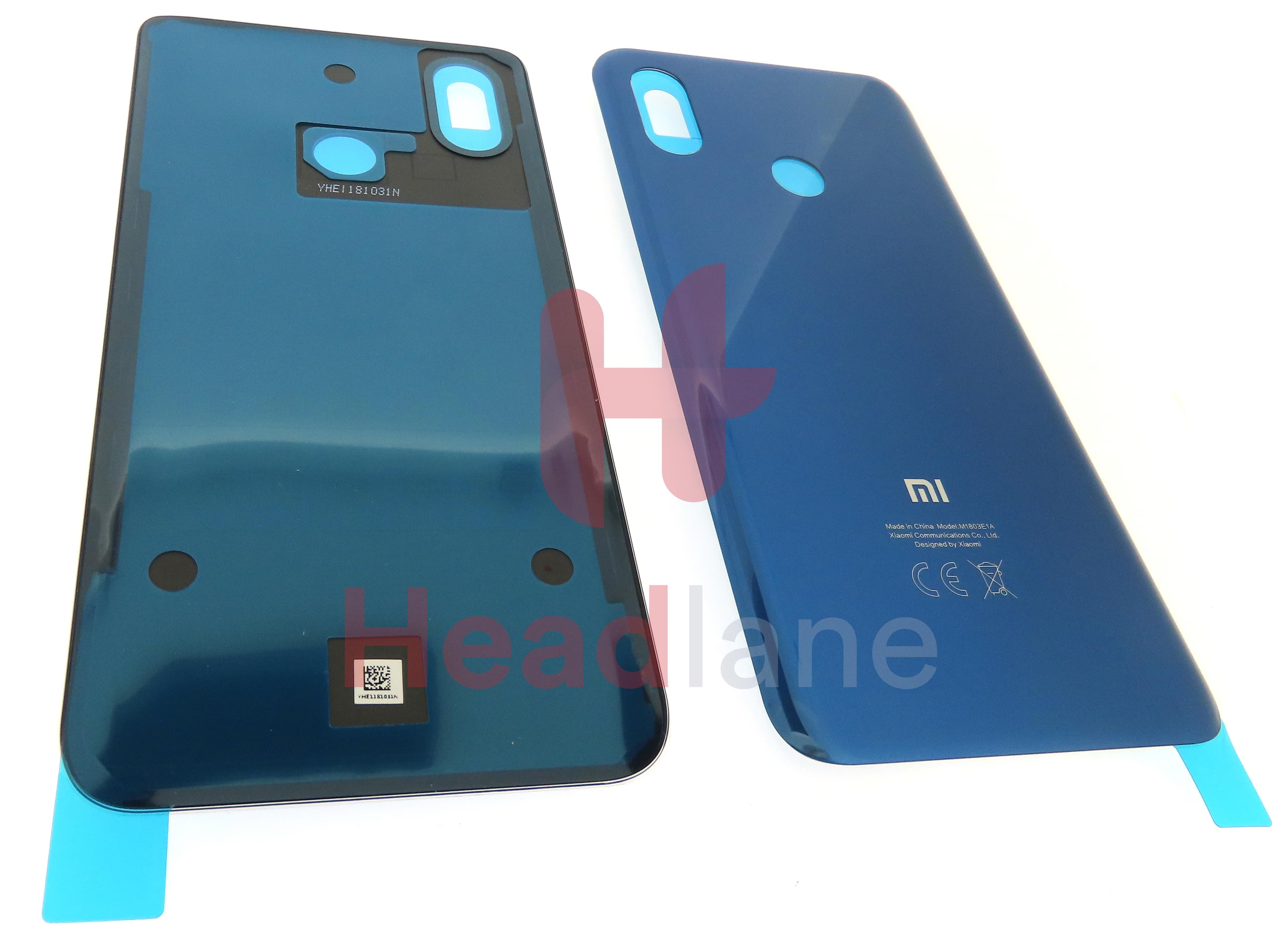 Xiaomi Mi 8 Back / Battery Cover - Blue - view 2