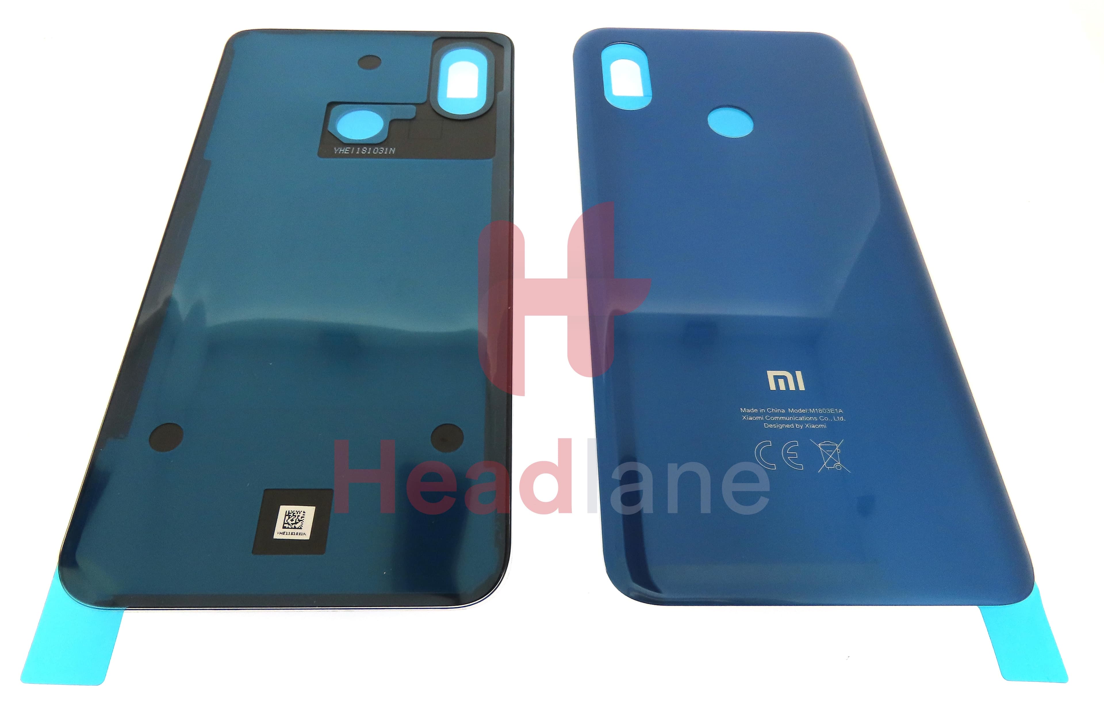 Xiaomi Mi 8 Back / Battery Cover - Blue - view 3