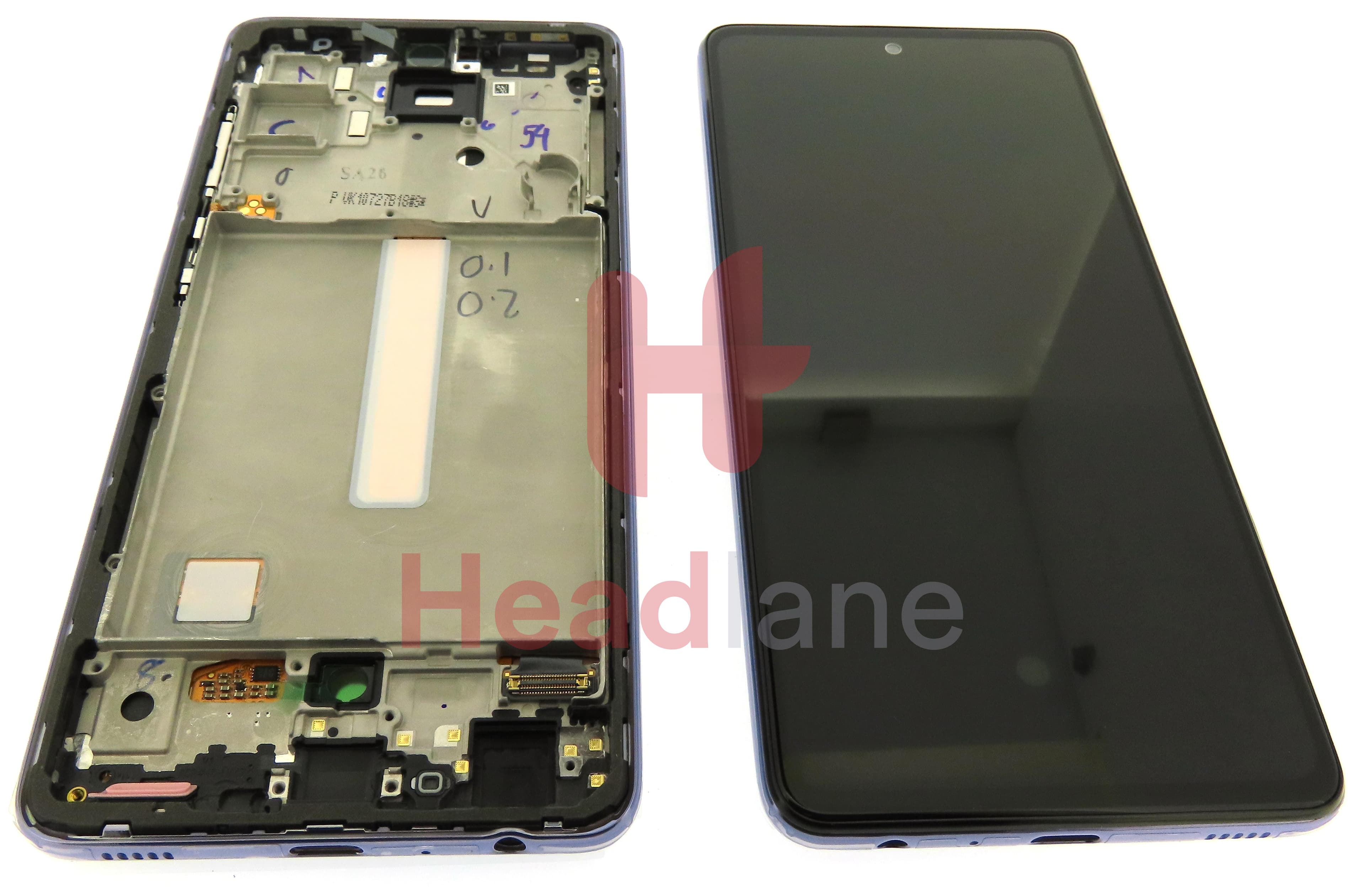 Samsung SM-A525 A526 Galaxy A52 4G A52 5G LCD Display / Screen + Touch - Violet - view 2