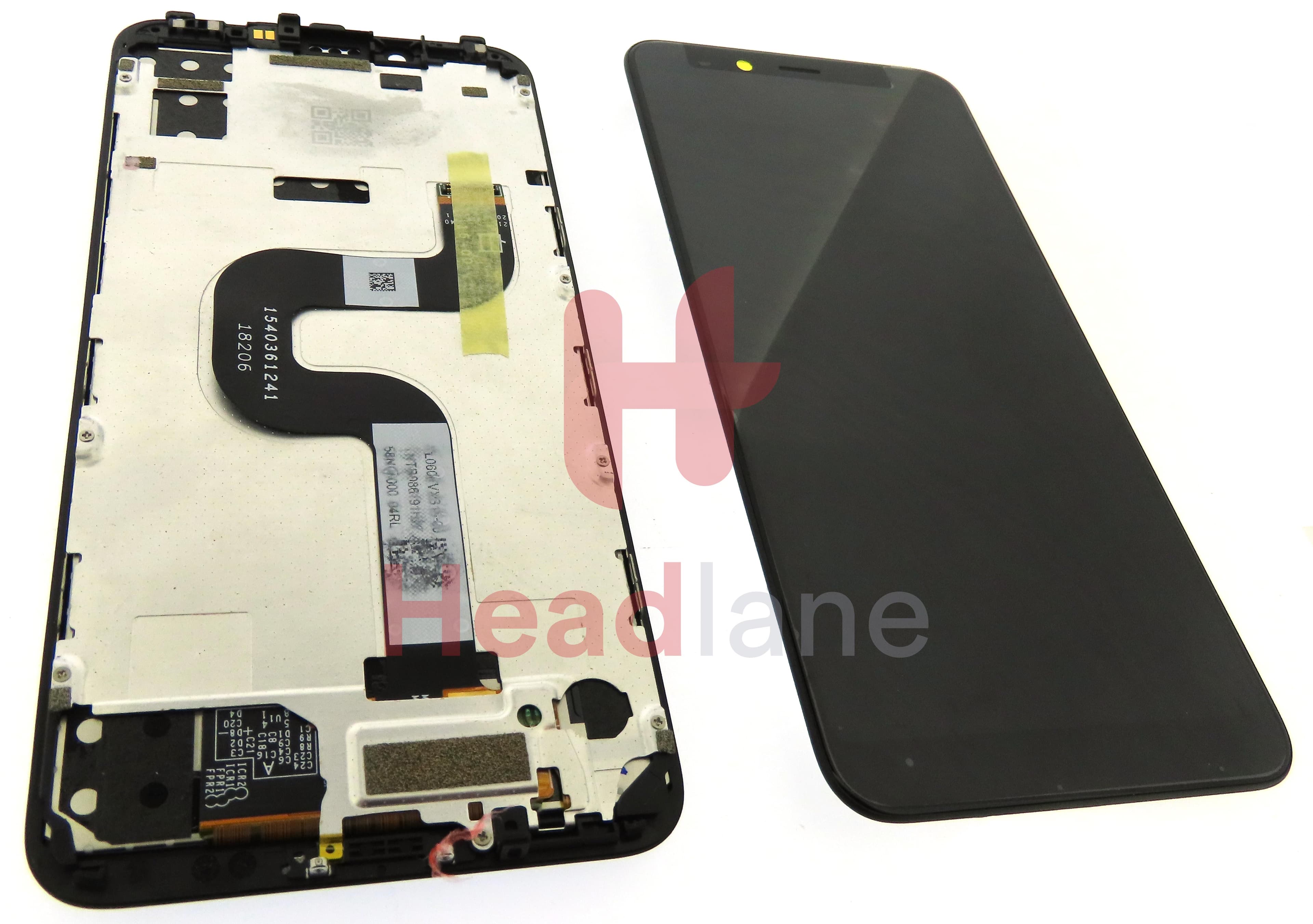 Xiaomi Mi A2 / Mi 6X LCD Display / Screen + Touch - Black - view 2