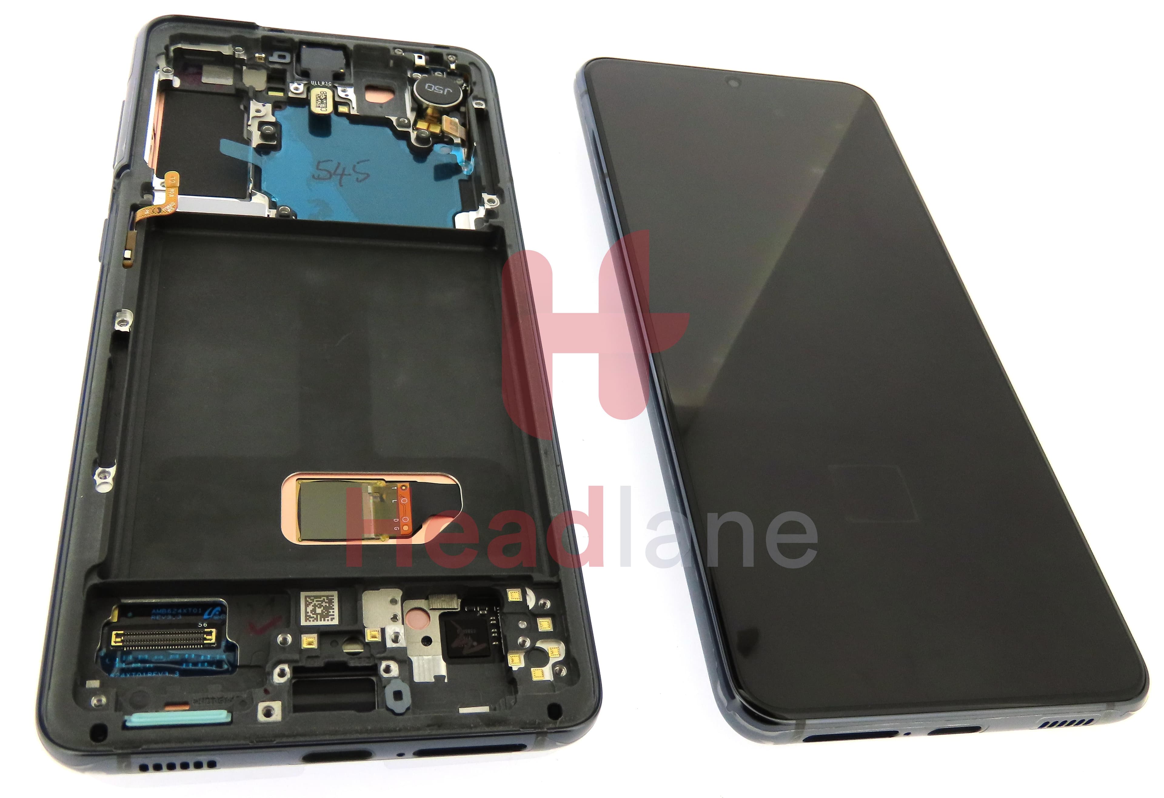 Samsung SM-G991 Galaxy S21 5G LCD Display / Screen + Touch - Phantom Grey - view 2